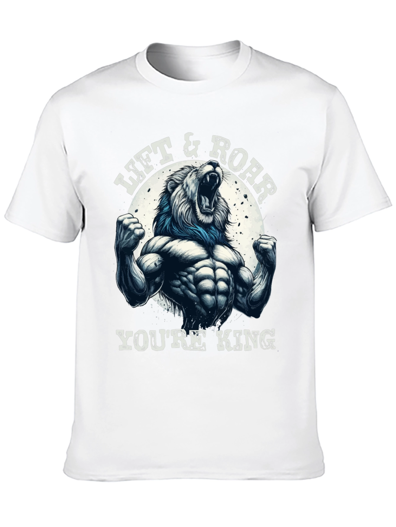 Lift & Roar Lion Graphic T-Shirt - Youre King!