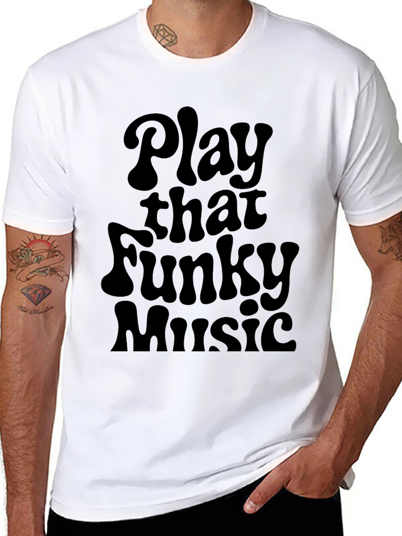 Funky Music T-Shirt - Retro Style