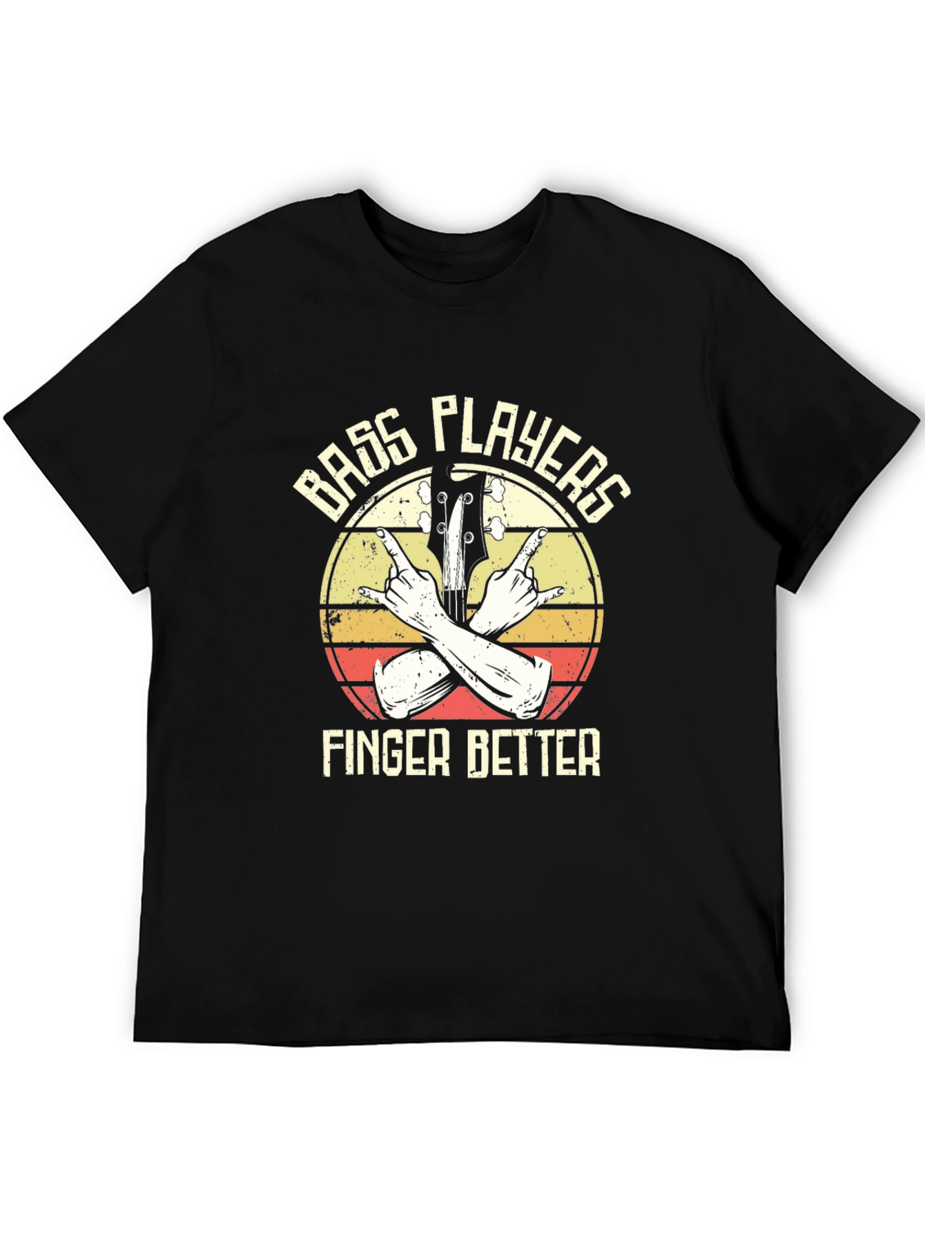 Bass Players Finger Better Graphic T-Shirt