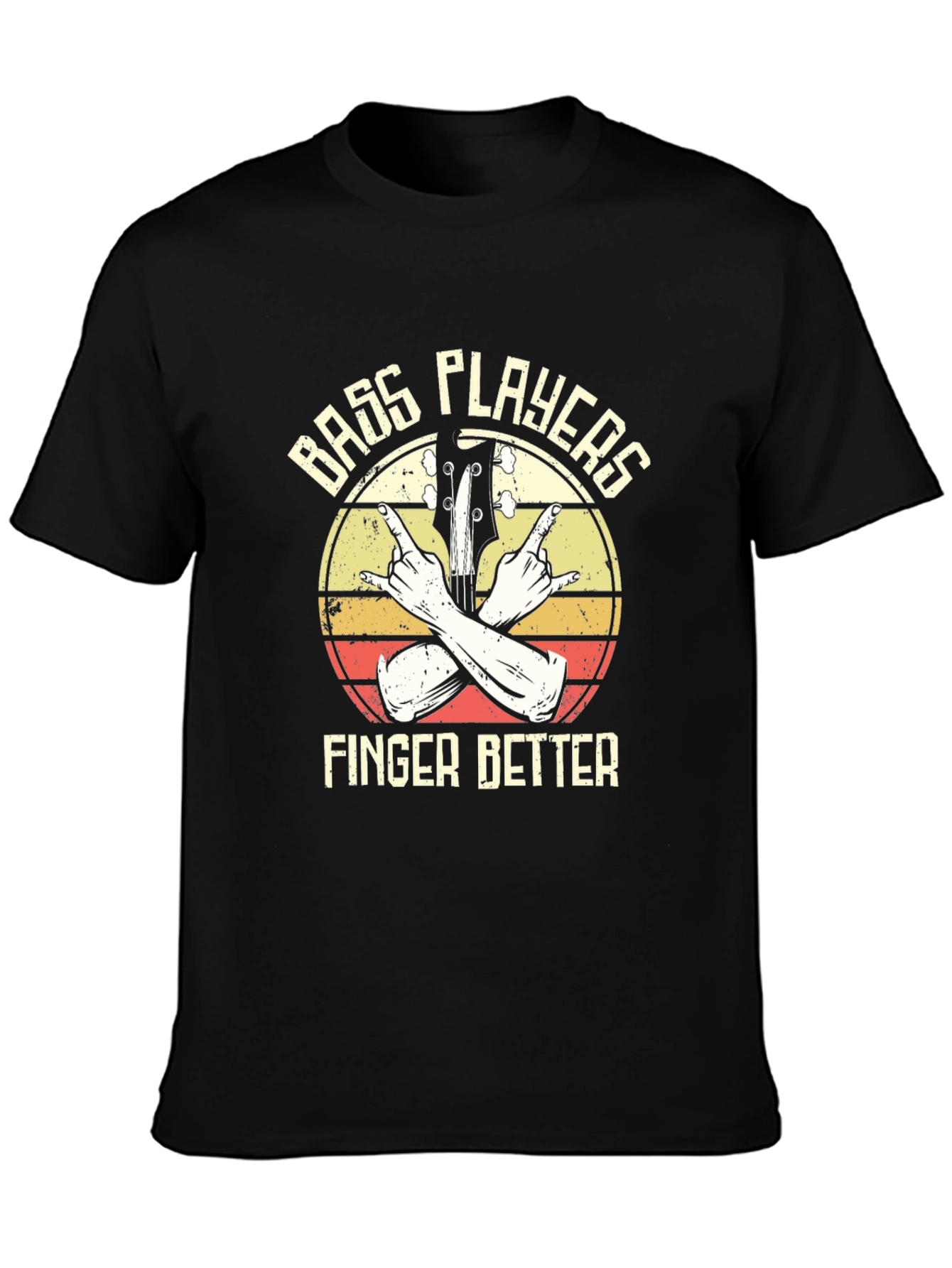 Bass Players Finger Better Graphic T-Shirt
