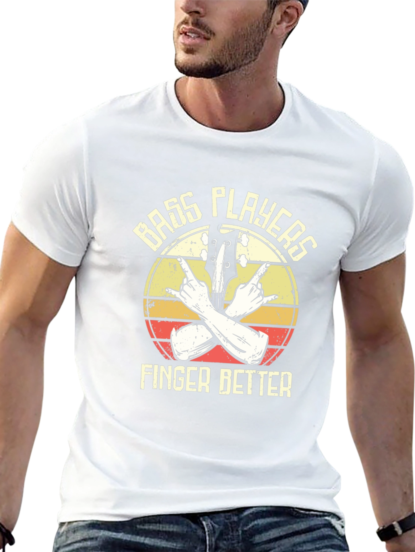 Bass Players Finger Better Graphic T-Shirt