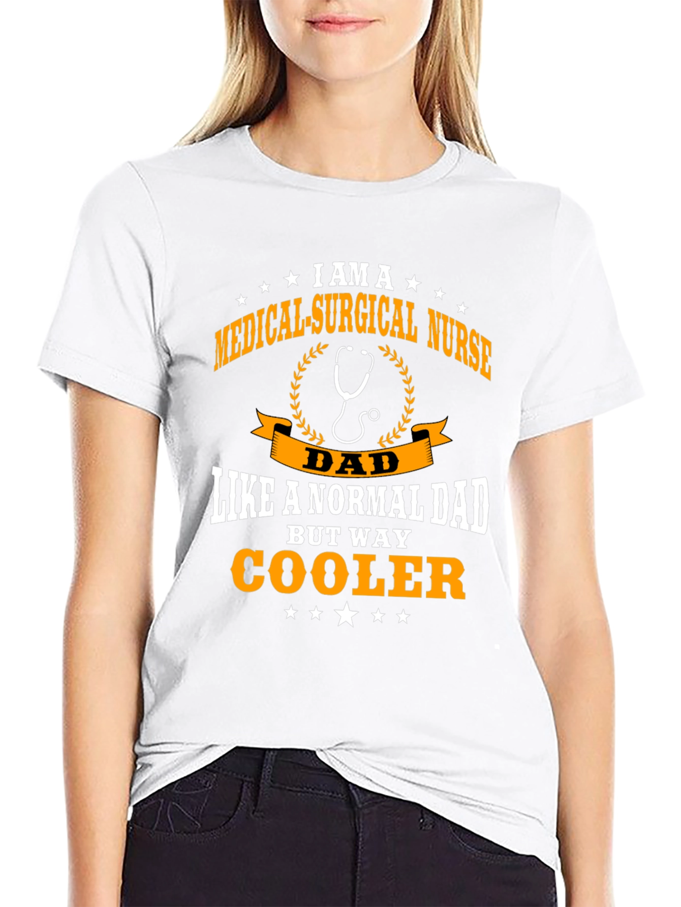 Medical Surgical Nurse Dad T-Shirt