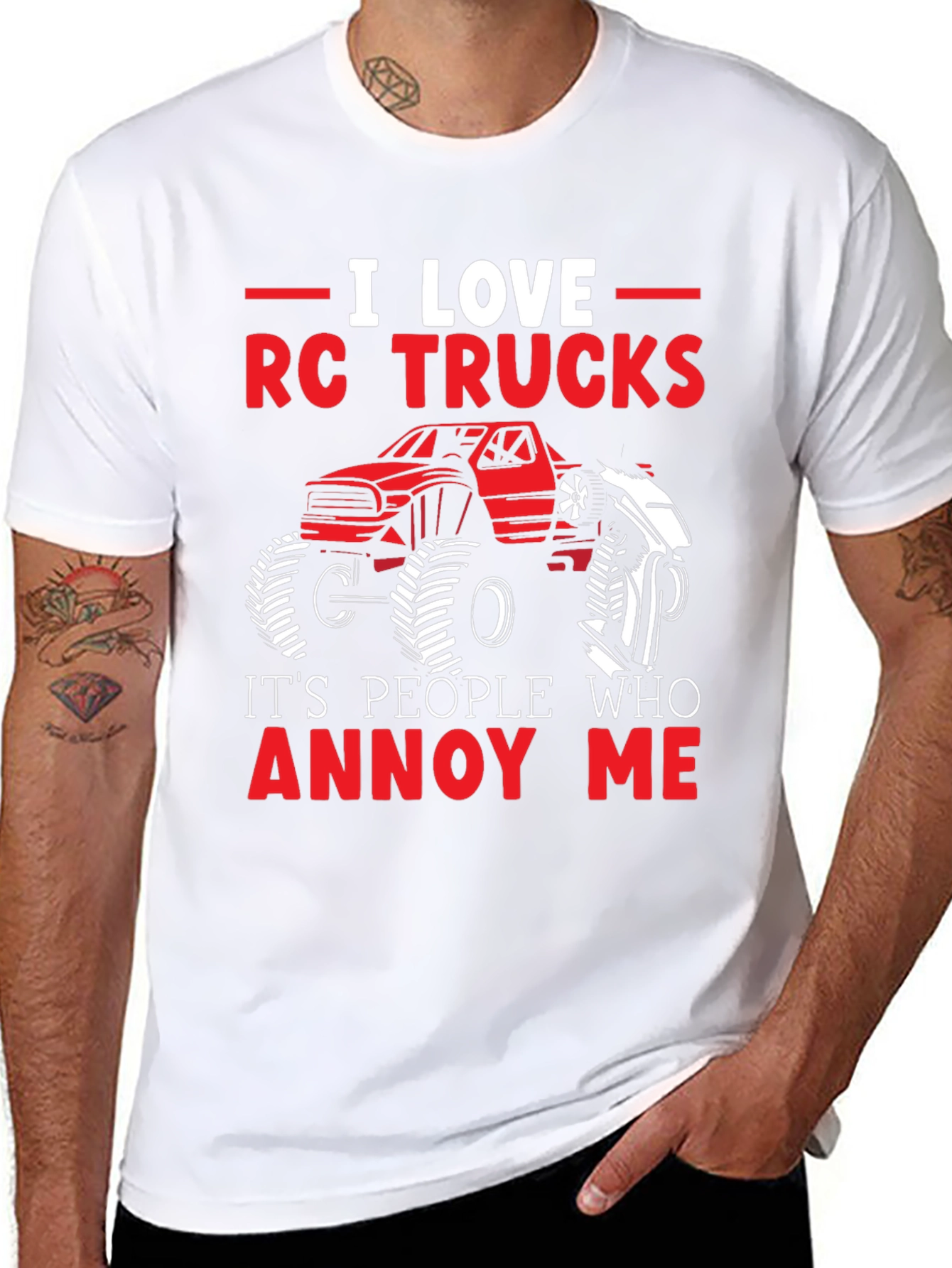 I Love RC Trucks T-Shirt