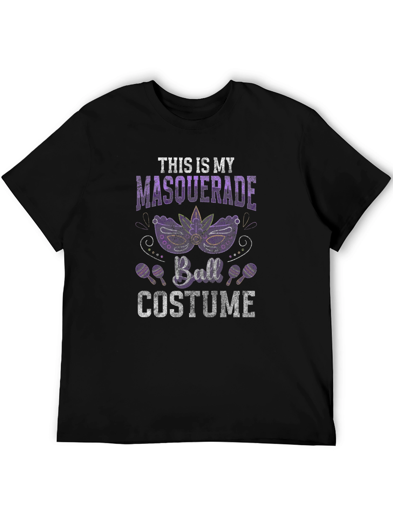 Masquerade Ball Costume Graphic T-Shirt