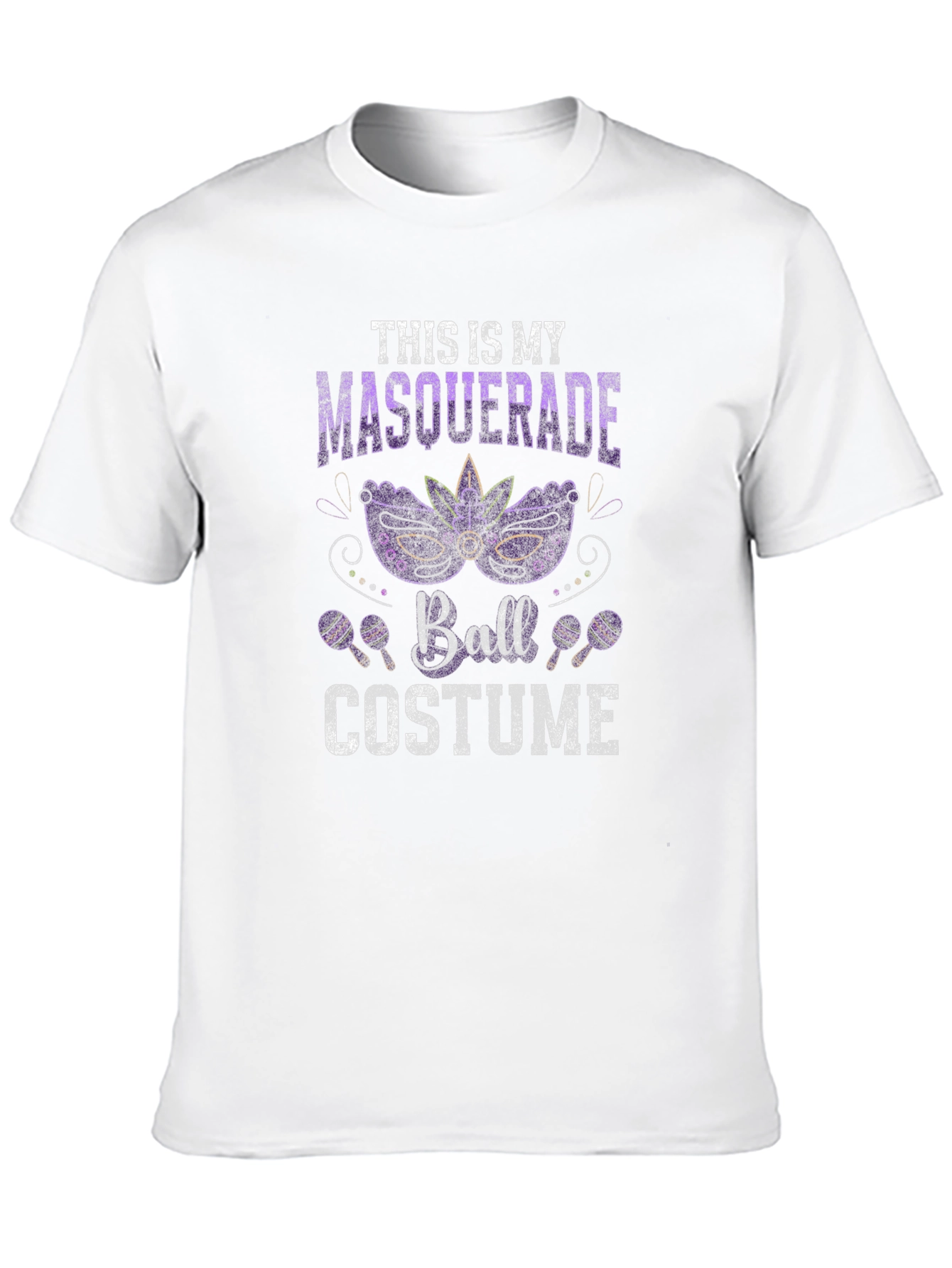 Masquerade Ball Costume Graphic T-Shirt