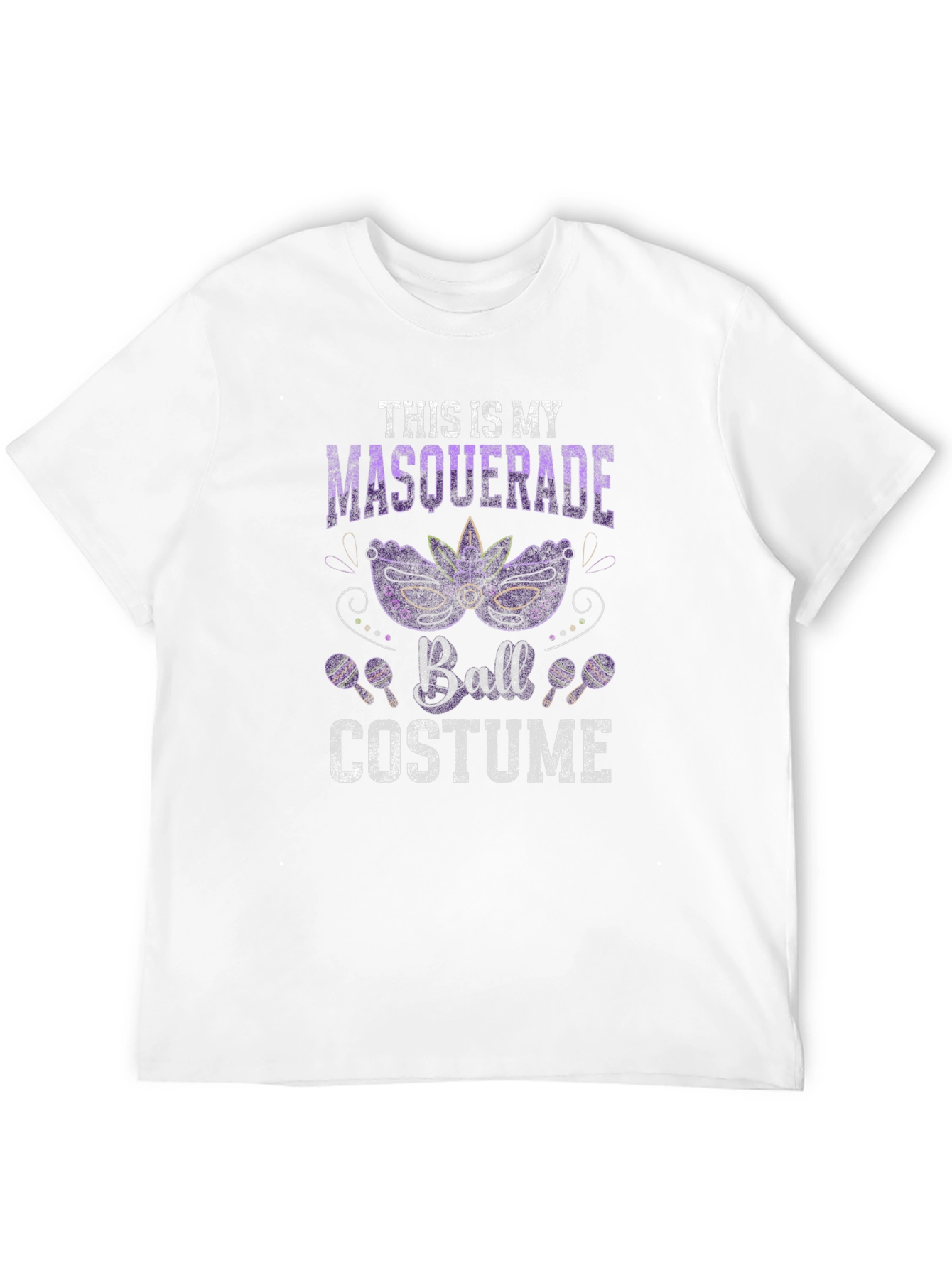 Masquerade Ball Costume Graphic T-Shirt