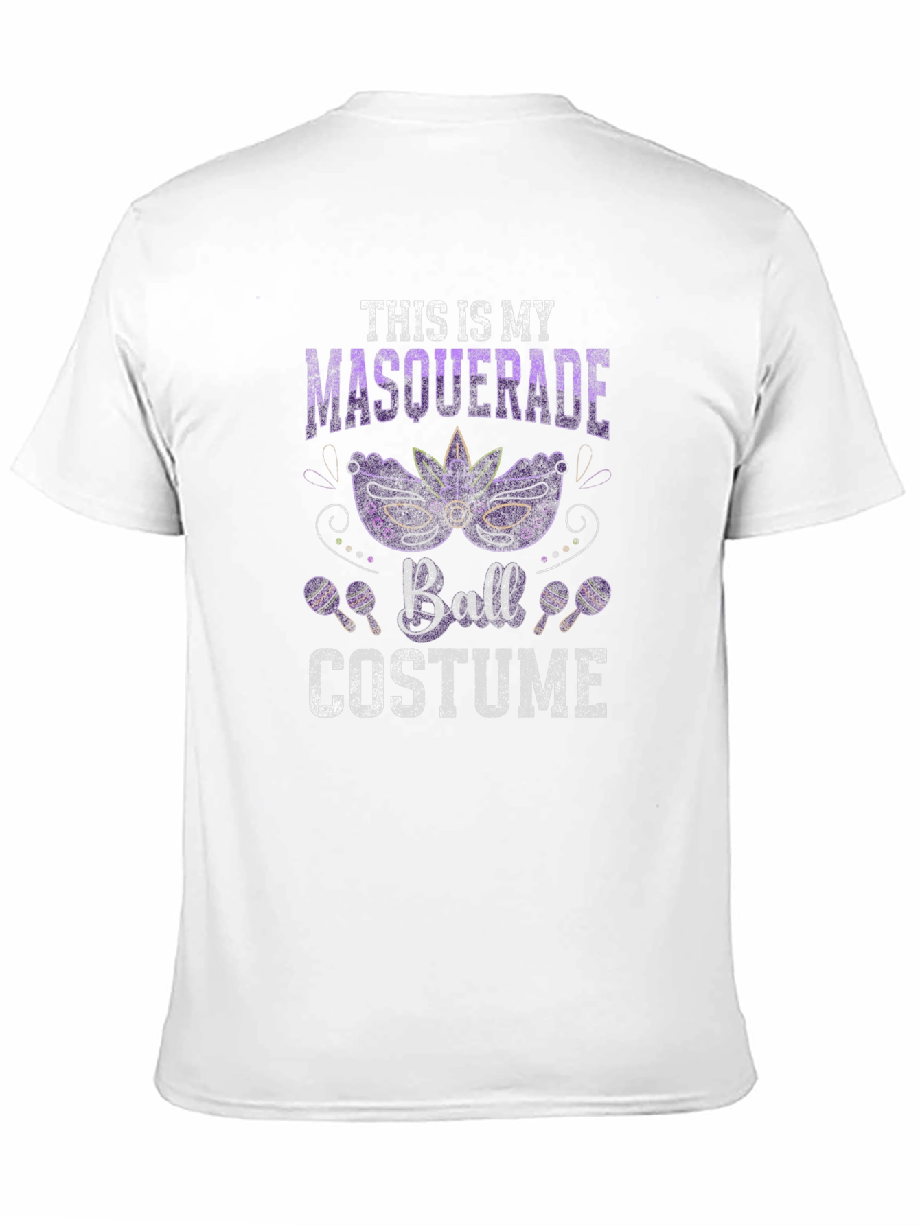 Masquerade Ball Costume Graphic T-Shirt