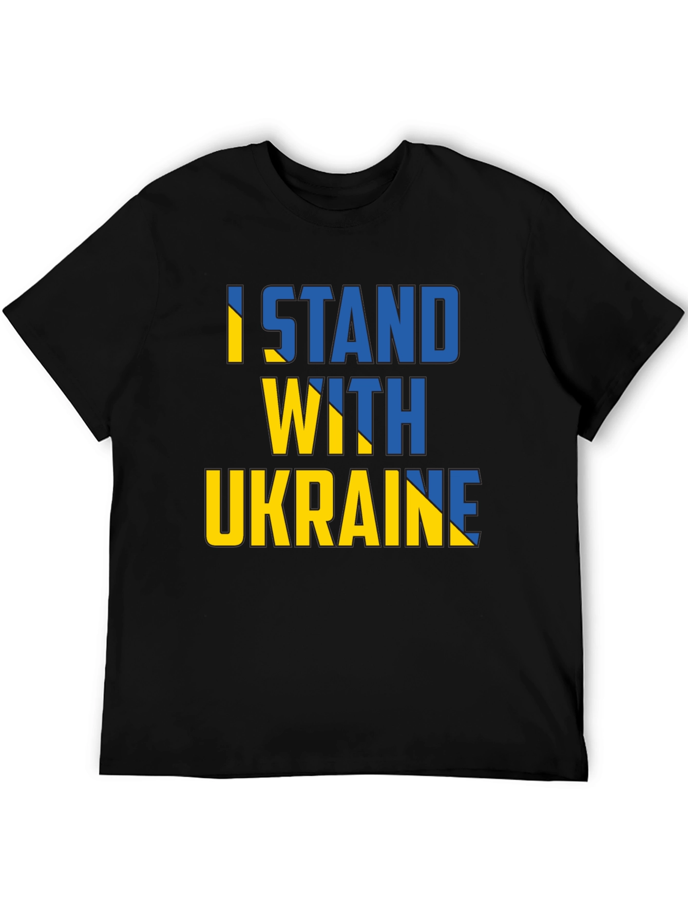 I Stand With Ukraine Support T-Shirt