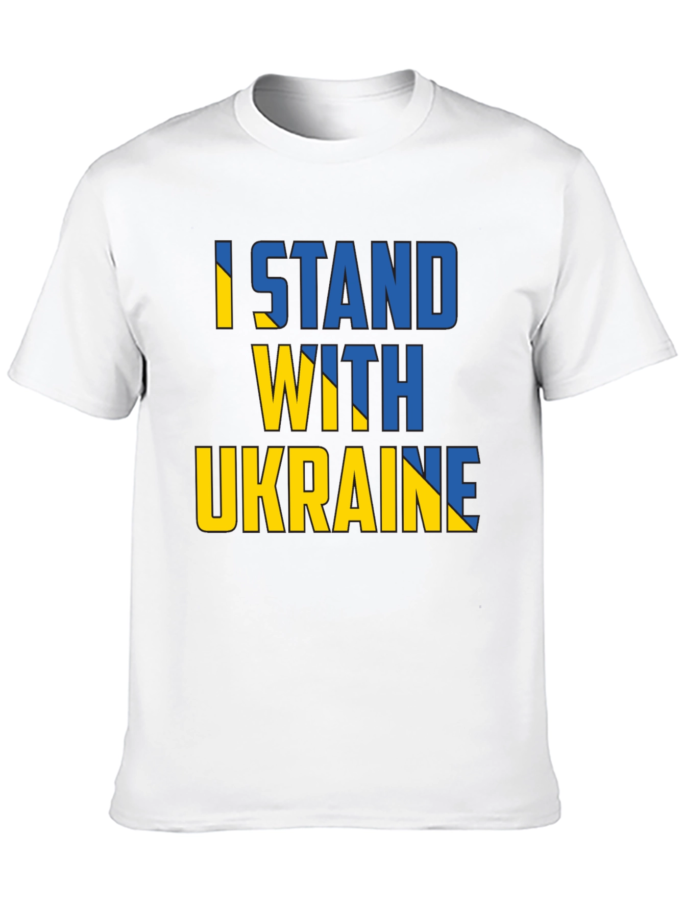 I Stand With Ukraine Support T-Shirt