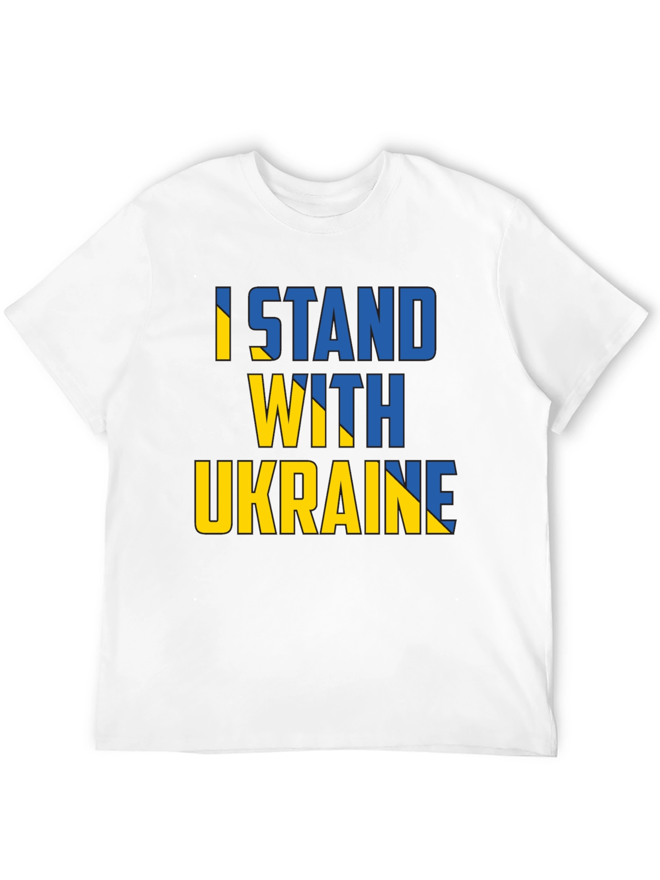 I Stand With Ukraine Support T-Shirt