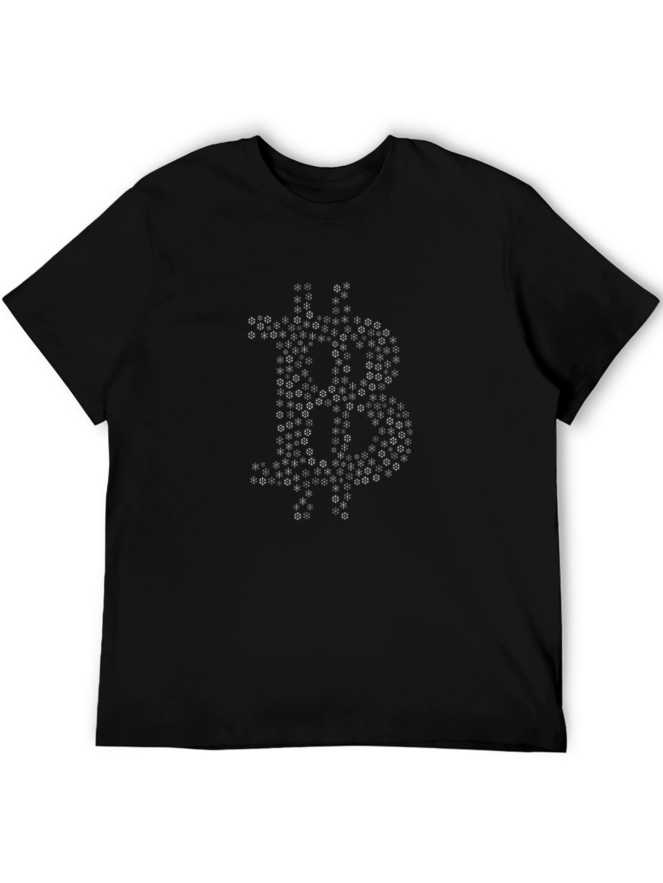 Bitcoin Crypto Currency Logo Black T-Shirt
