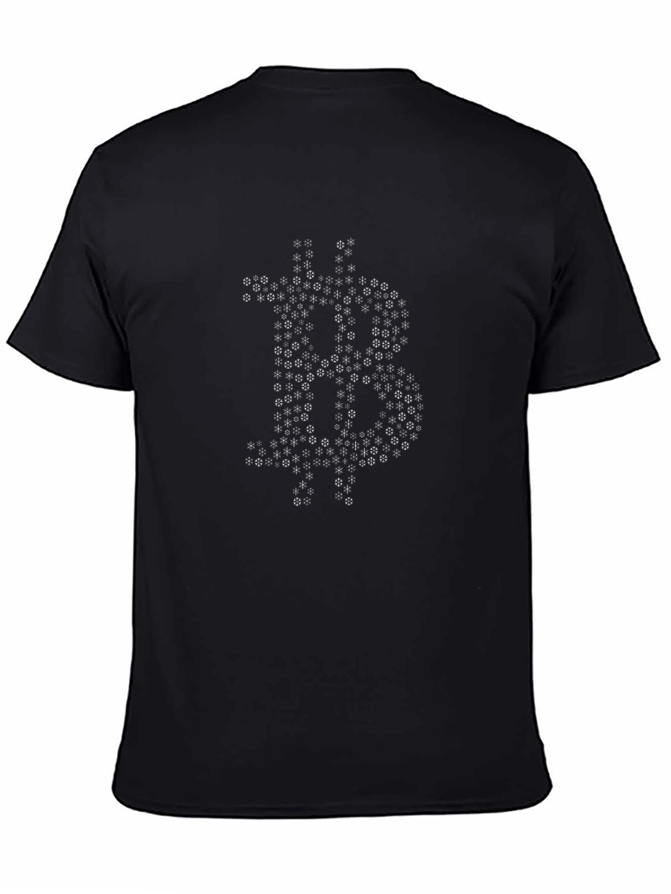 Bitcoin Crypto Currency Logo Black T-Shirt