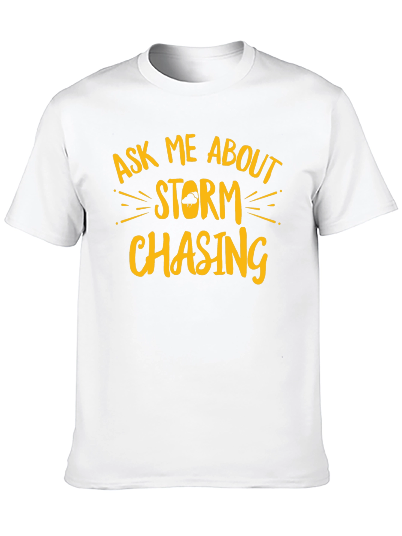 Storm Chasing Graphic T-Shirt - Black