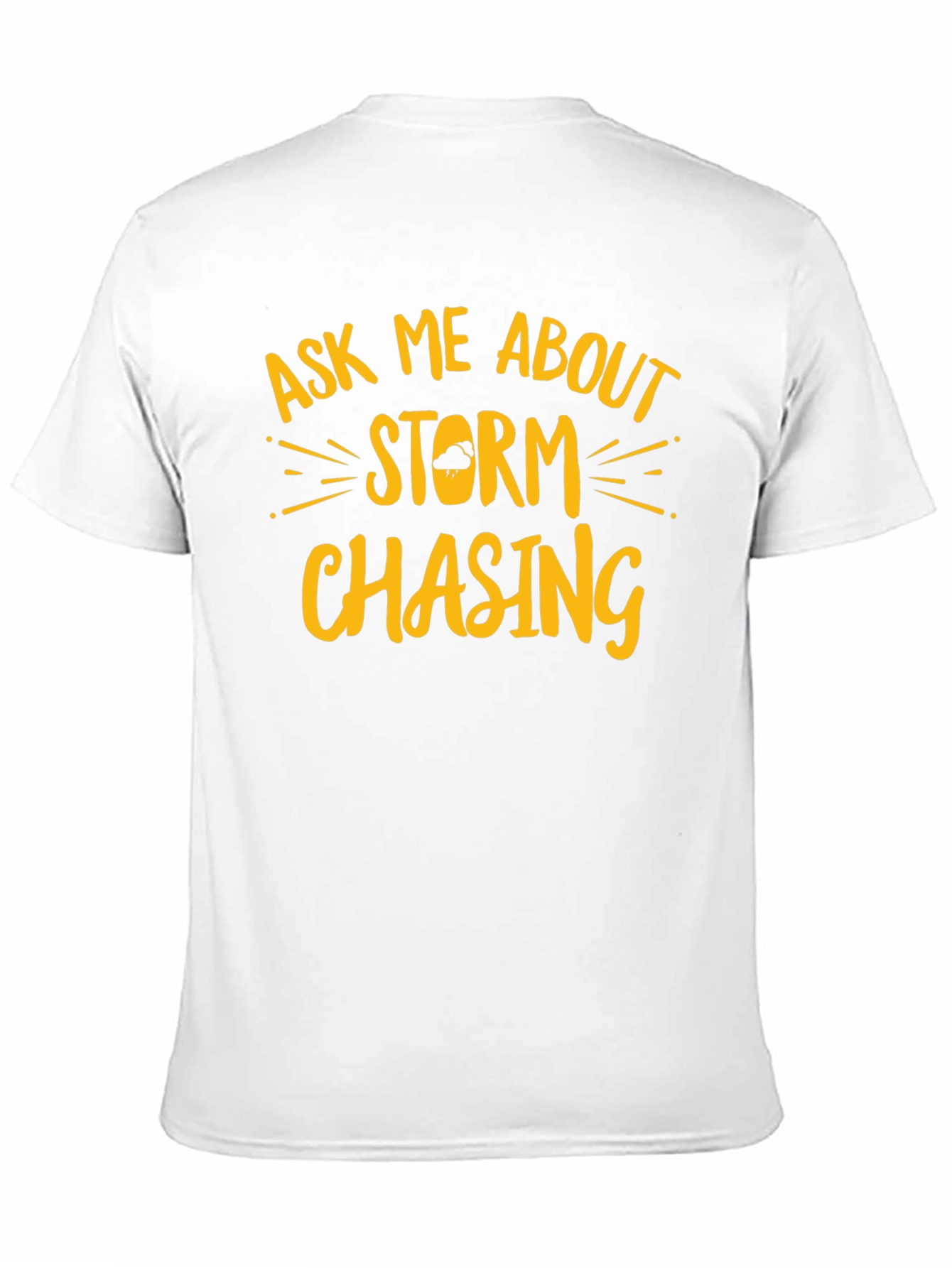 Storm Chasing Graphic T-Shirt - Black