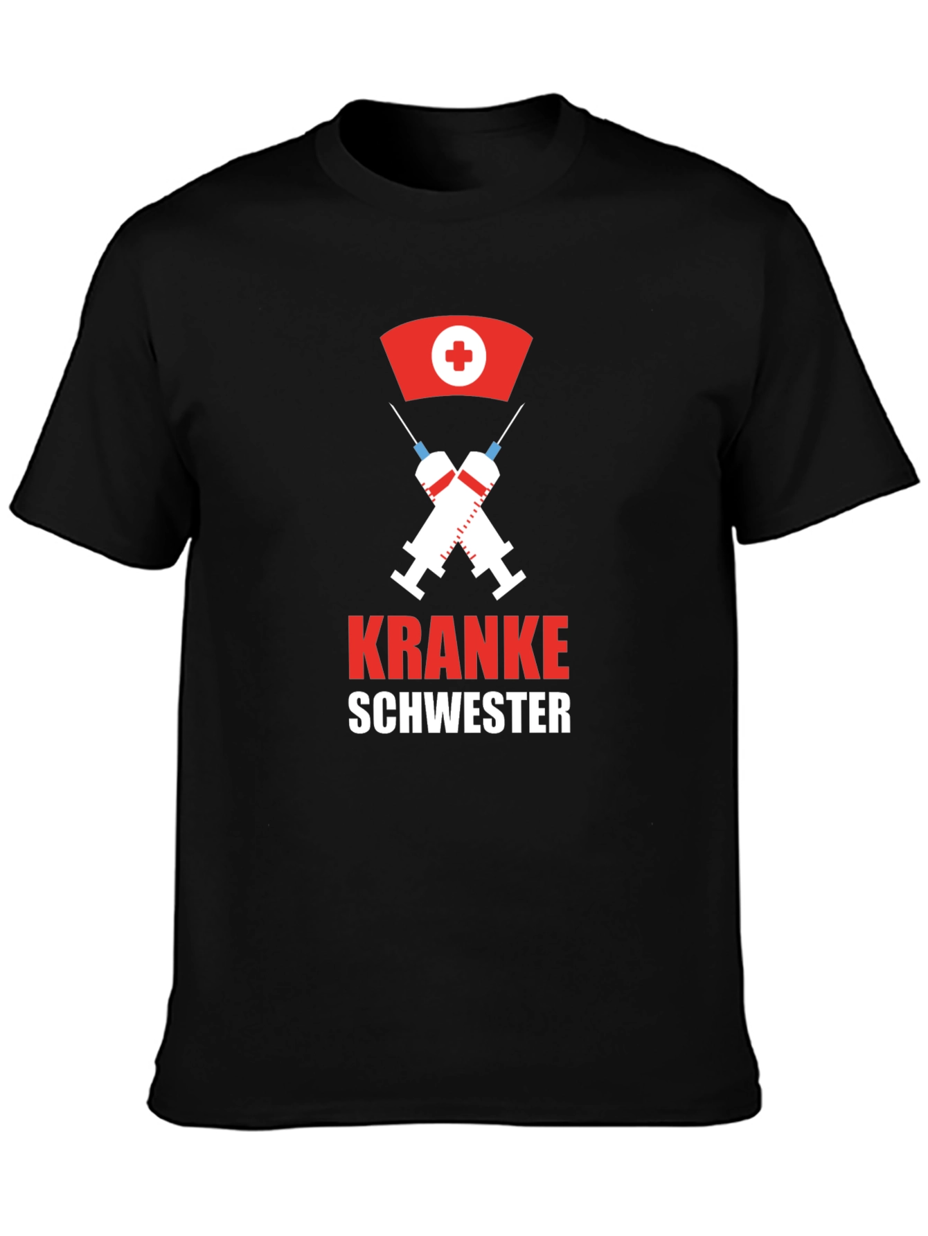 Kranke Schwester Nurse Syringe T-Shirt
