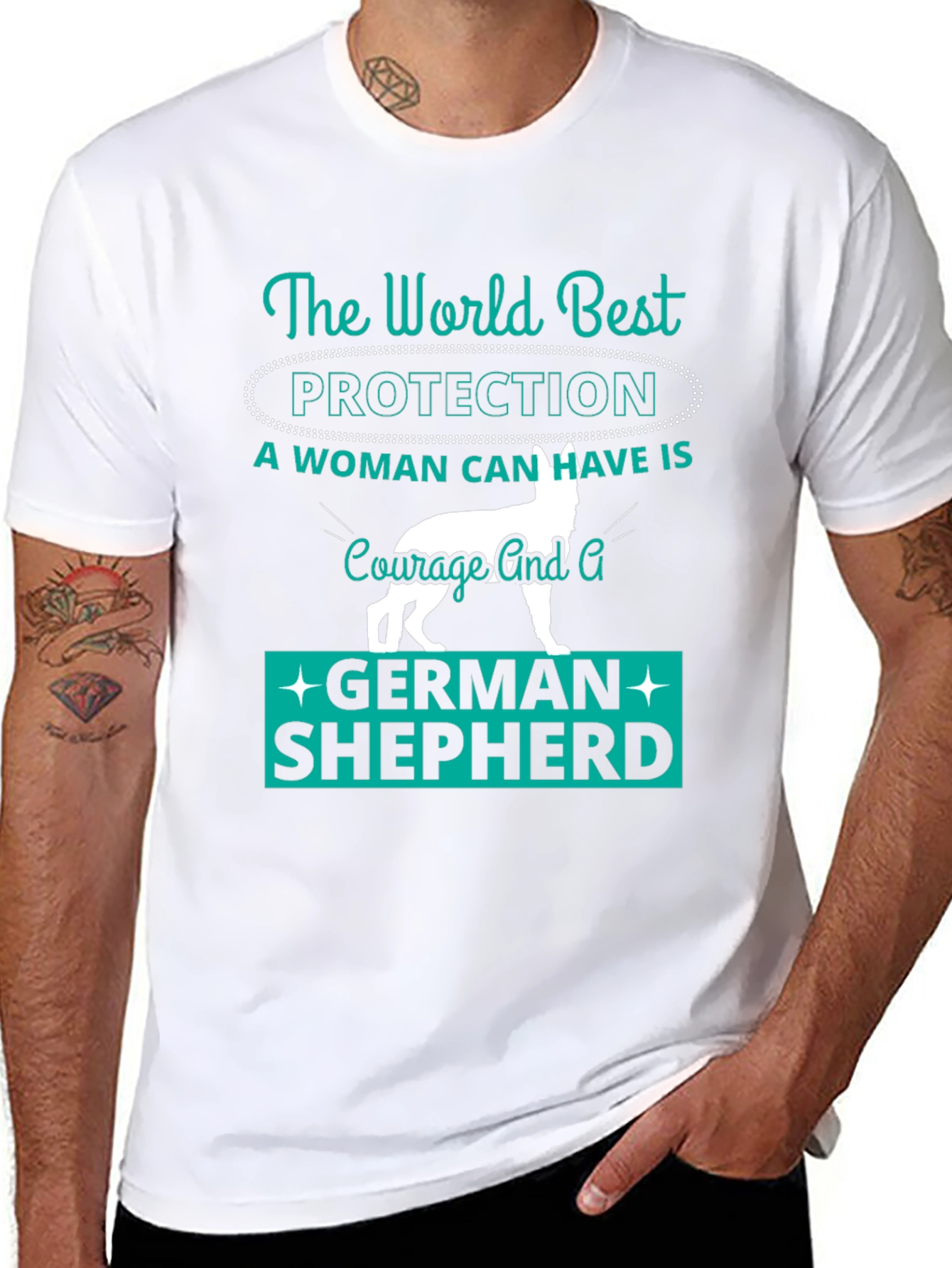 German Shepherd Protection T-Shirt