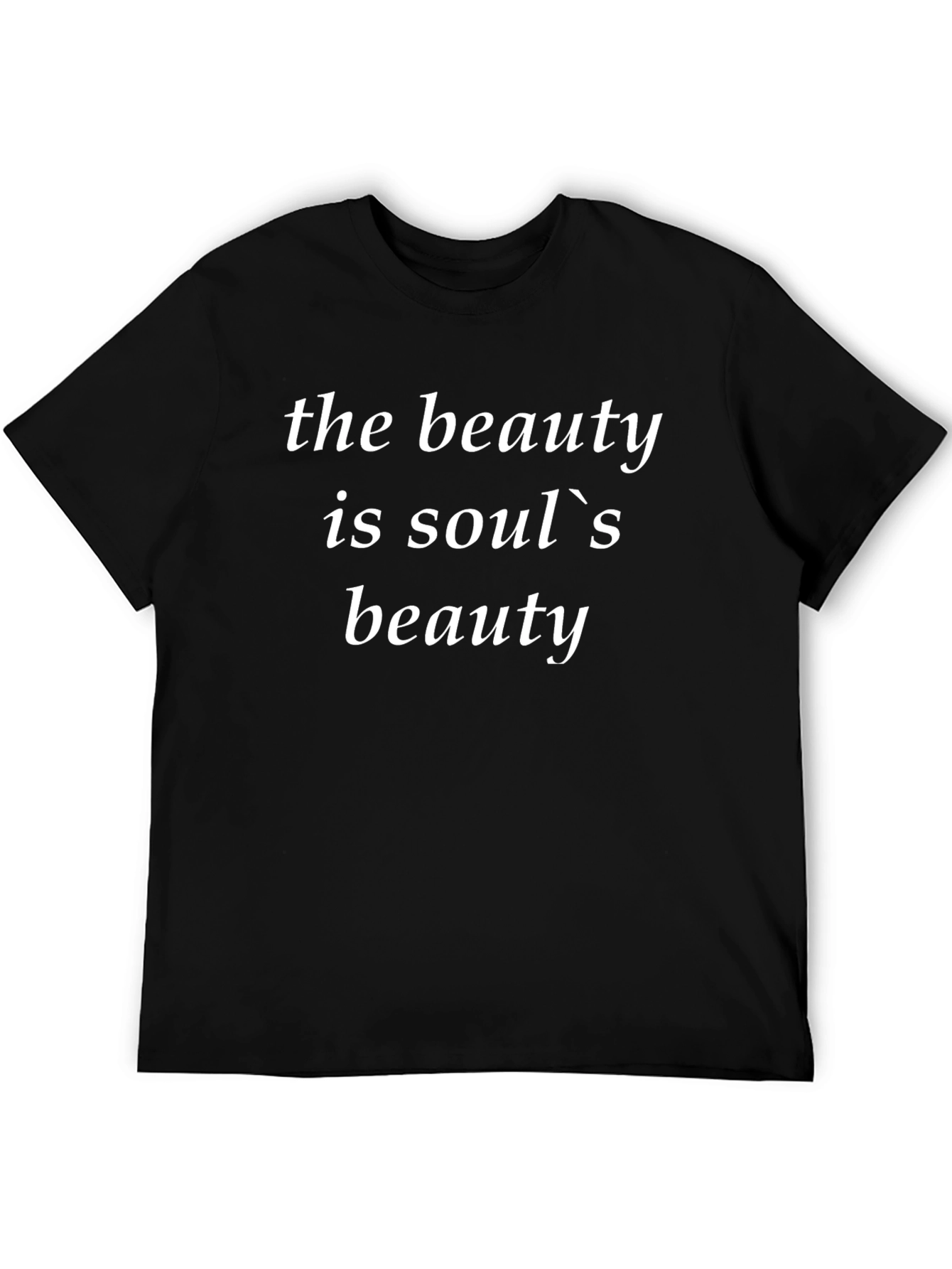 Souls Beauty Black T-Shirt