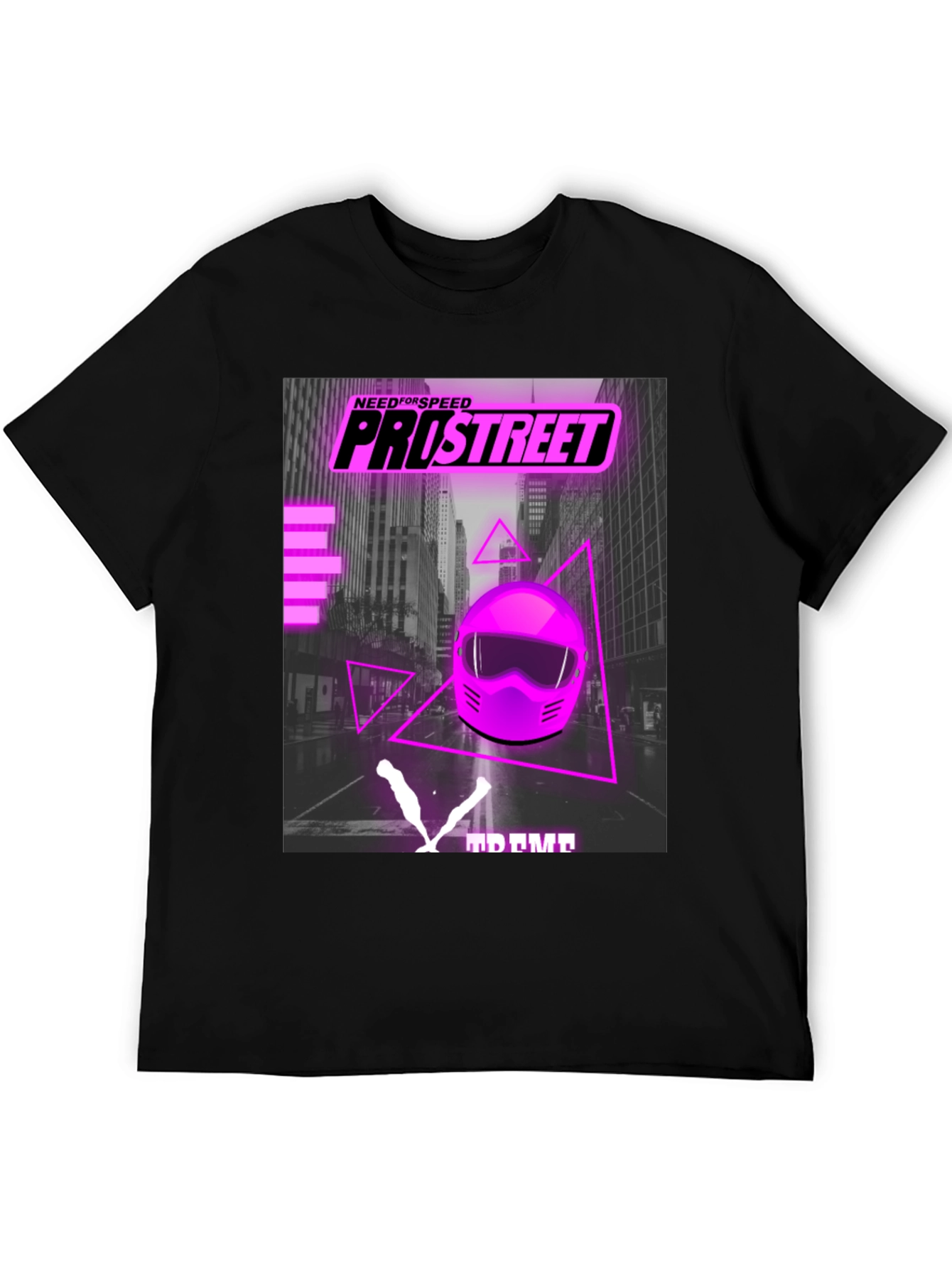 Need for Speed Prostreet Black Graphic Tee
