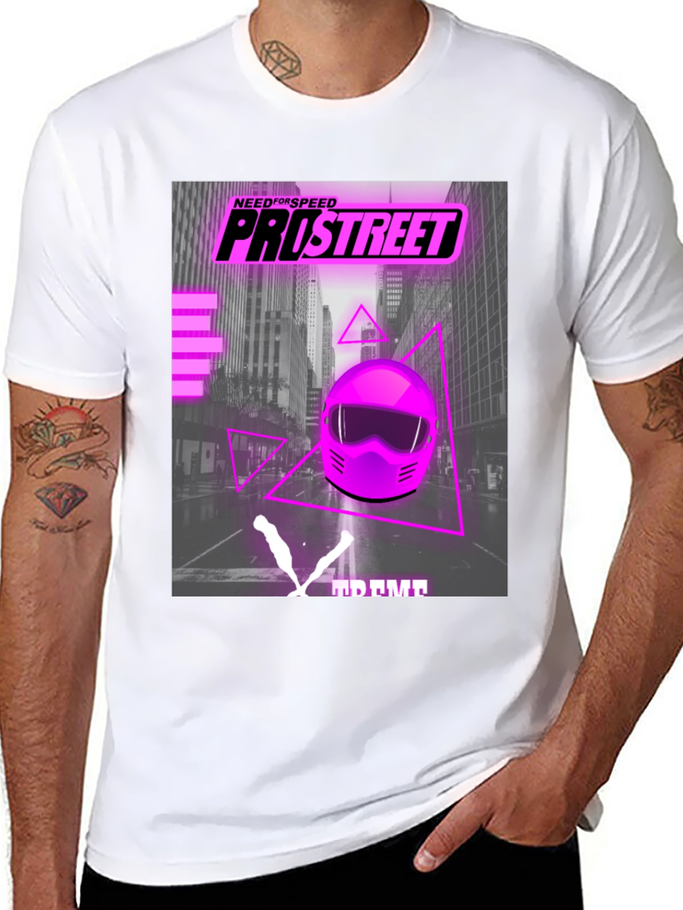 Need for Speed Prostreet Black Graphic Tee