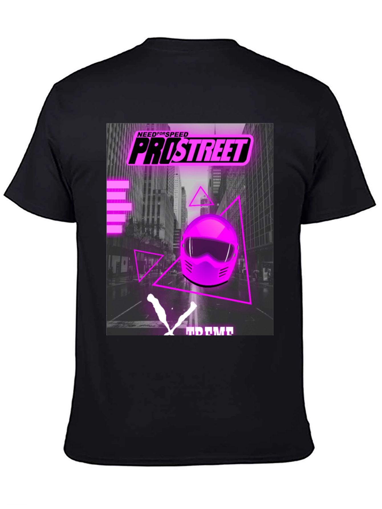 Need for Speed Prostreet Black Graphic Tee