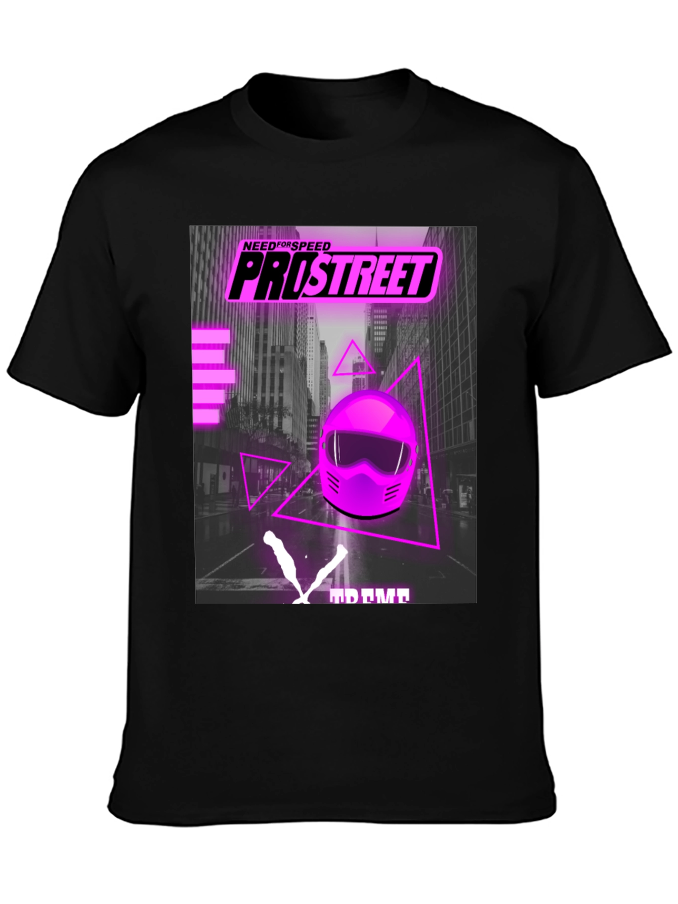 Need for Speed Prostreet Black Graphic Tee