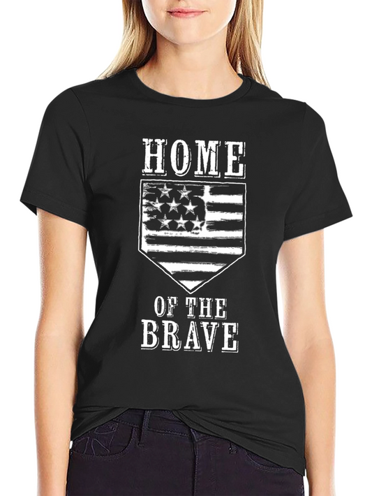 Home of the Brave Graphic T-Shirt
