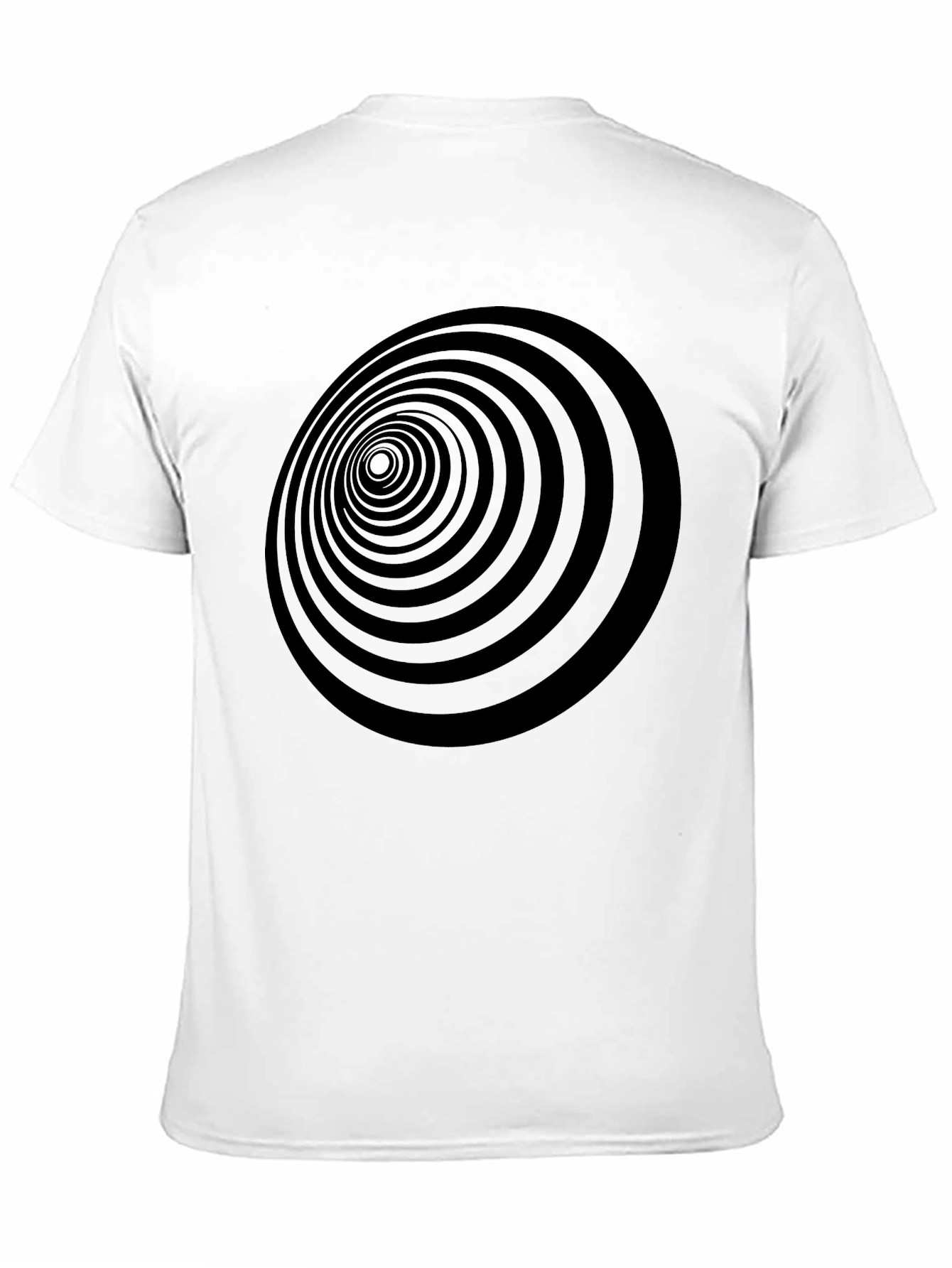 Hypnotic Circle Black T-Shirt - Mens Graphic Tee