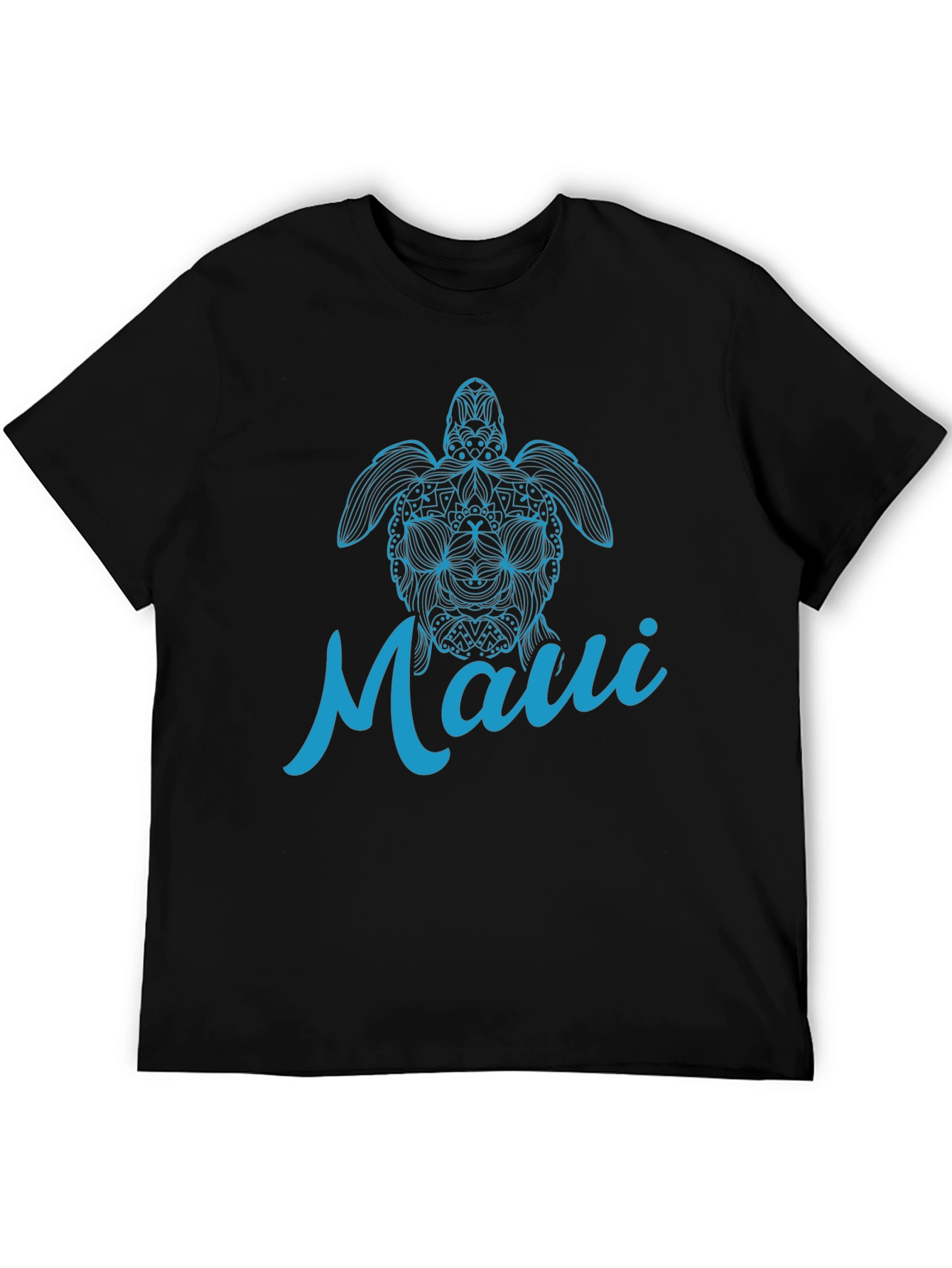 Maui Turtle Graphic T-Shirt - Casual Comfort