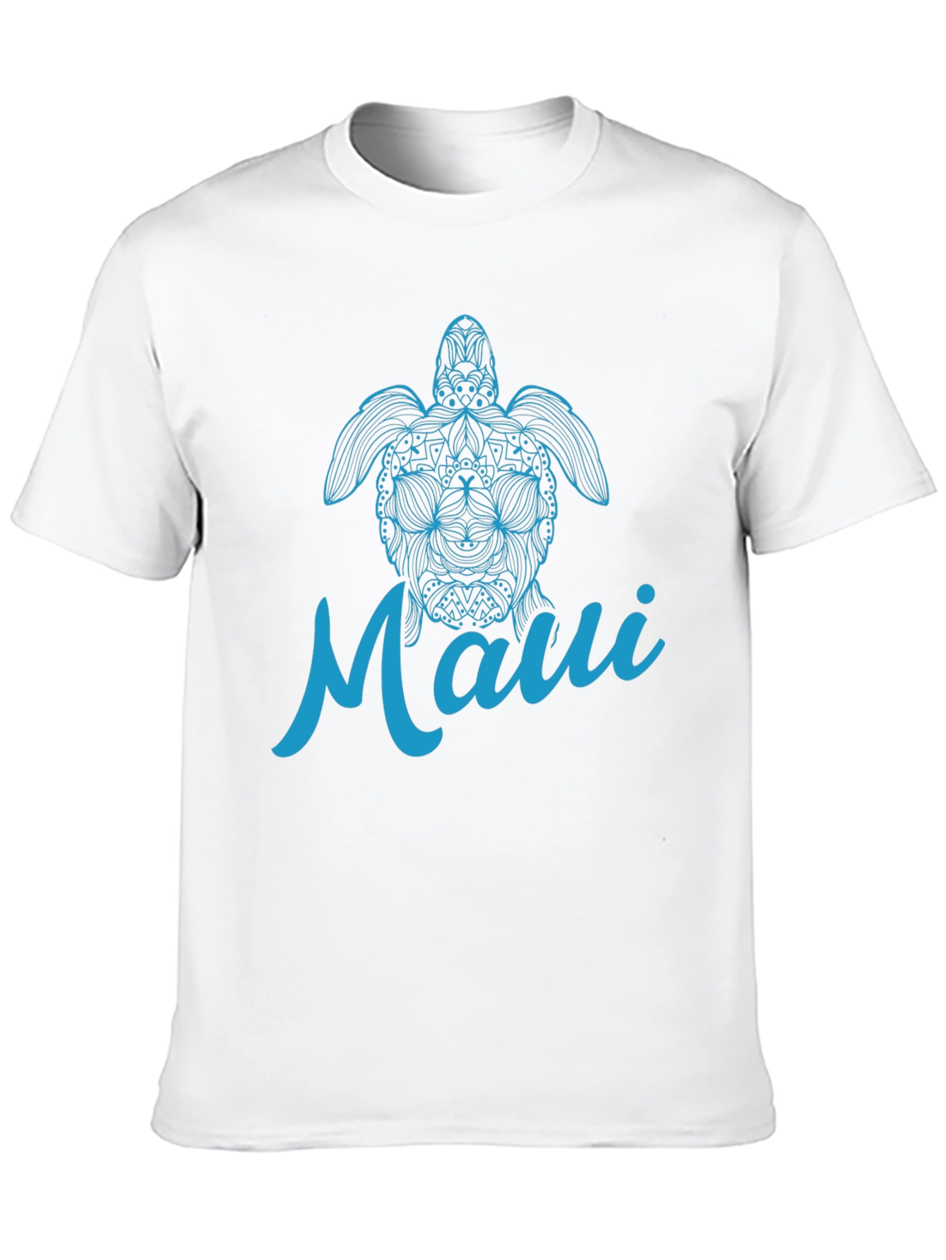 Maui Turtle Graphic T-Shirt - Casual Comfort