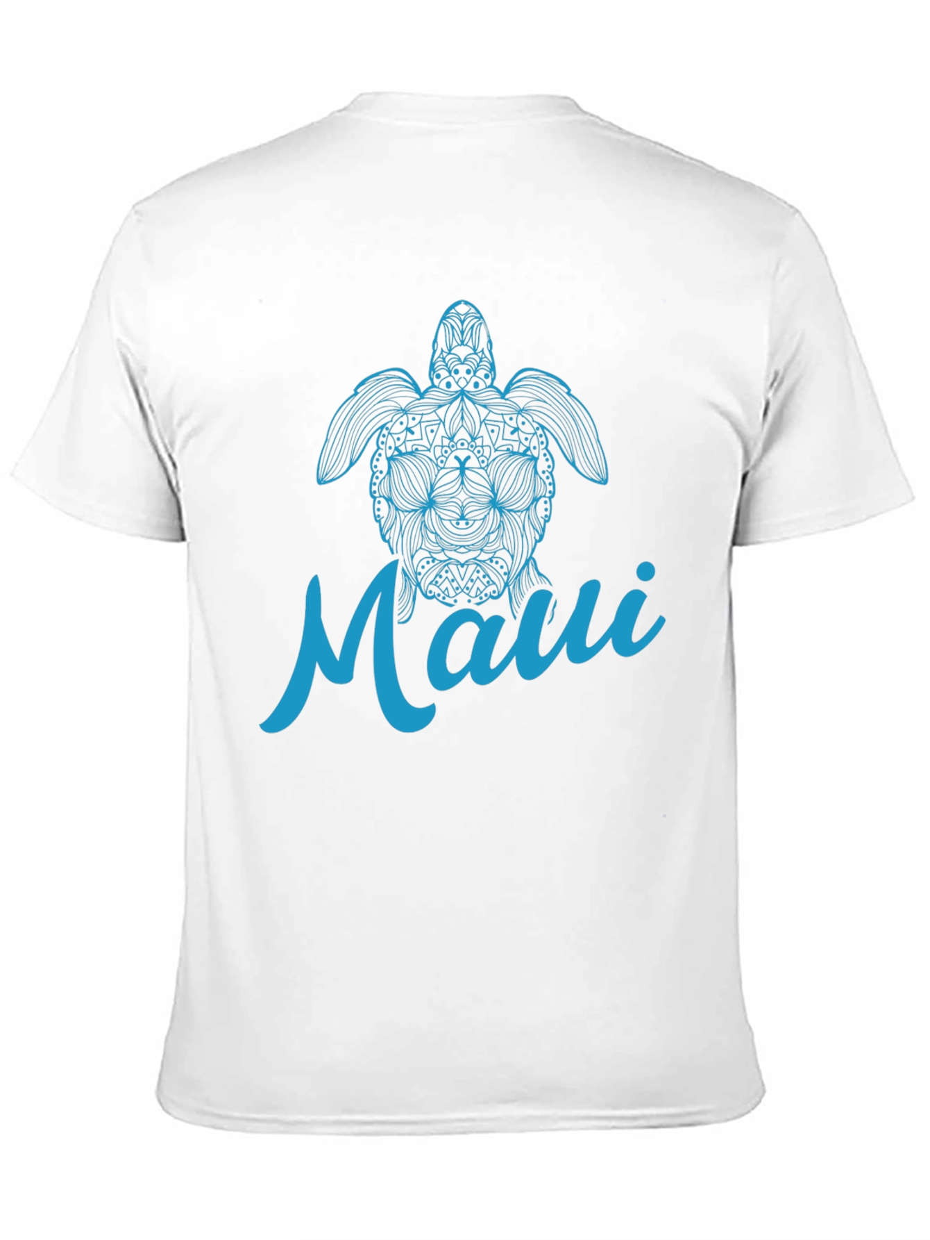 Maui Turtle Graphic T-Shirt - Casual Comfort