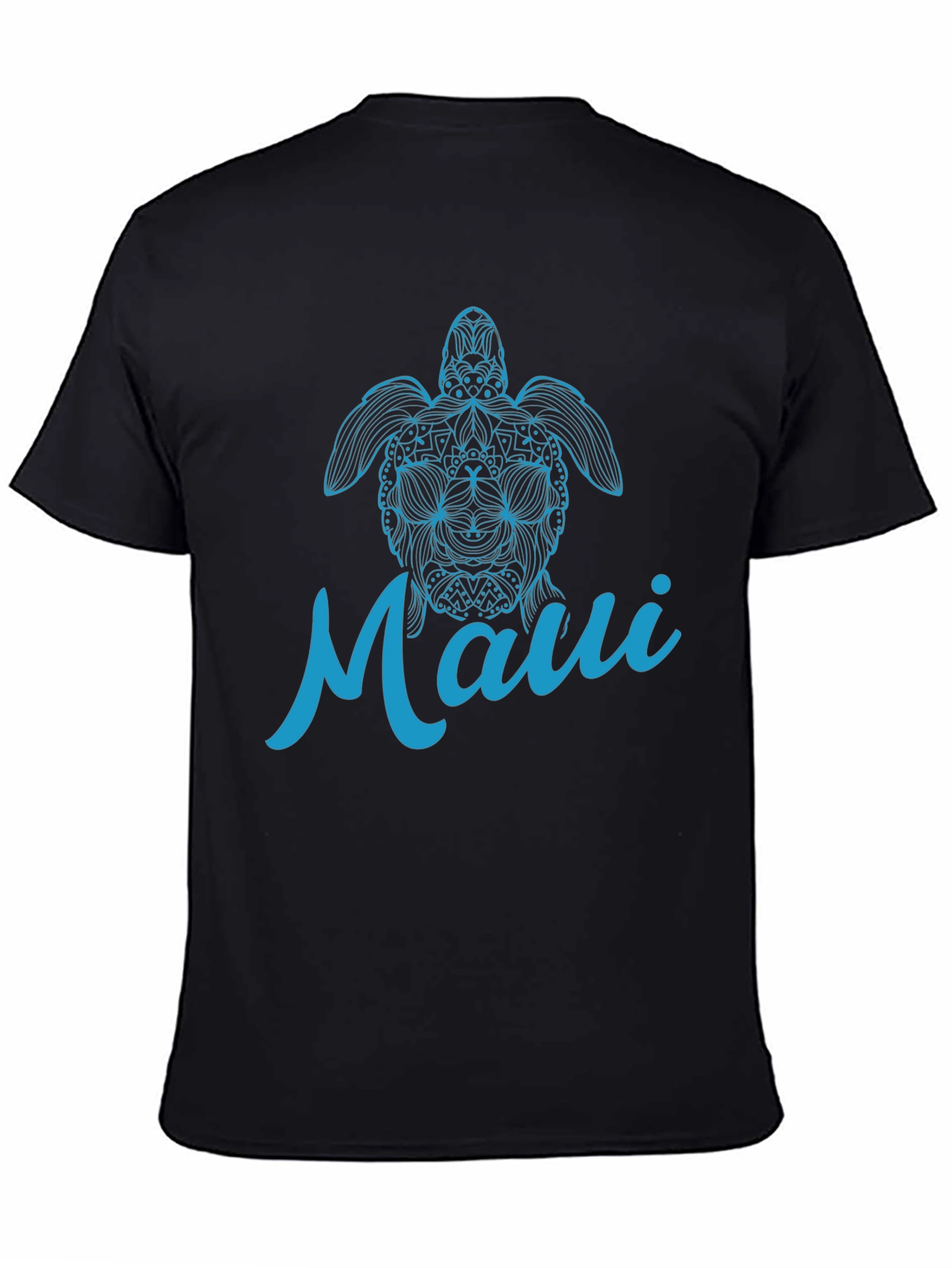 Maui Turtle Graphic T-Shirt - Casual Comfort