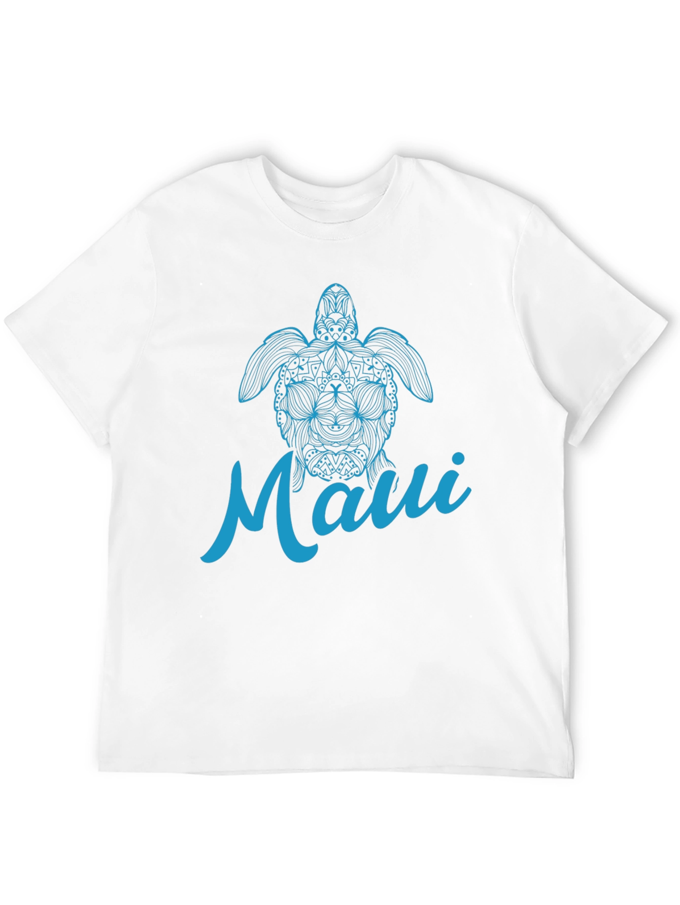 Maui Turtle Graphic T-Shirt - Casual Comfort