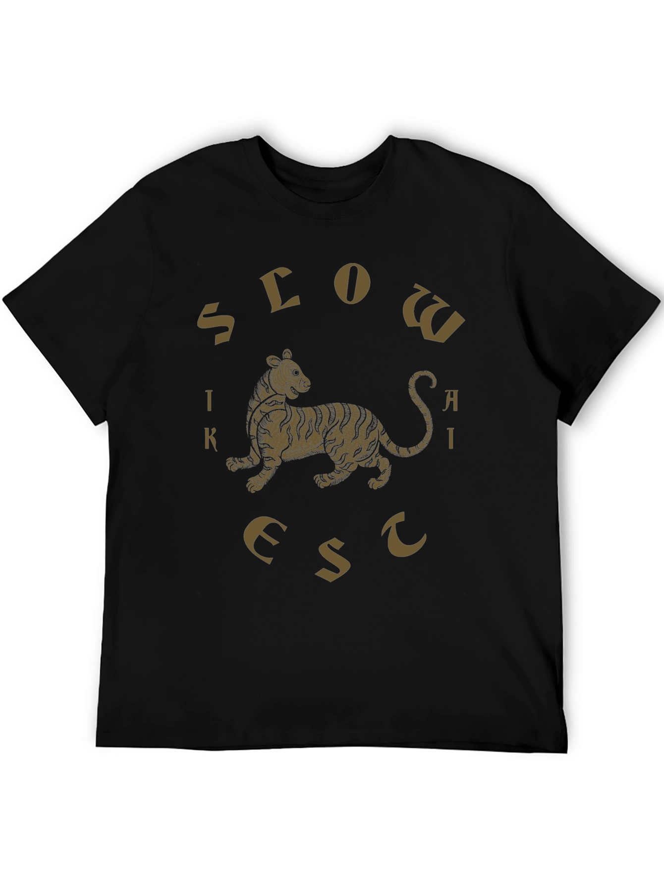 Slow Like Thai Tiger Graphic T-Shirt