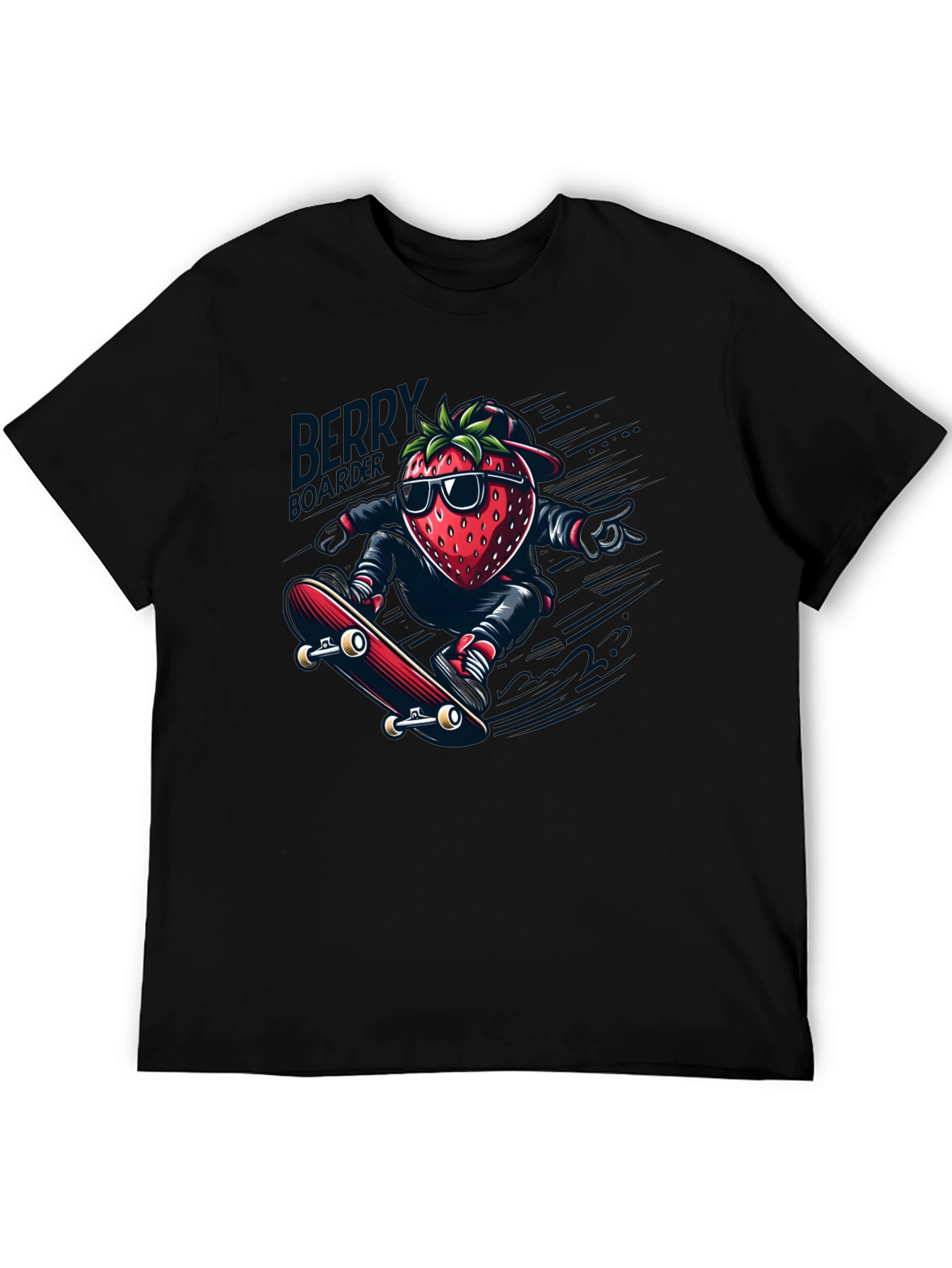 Strawberry Skateboarder T-Shirt
