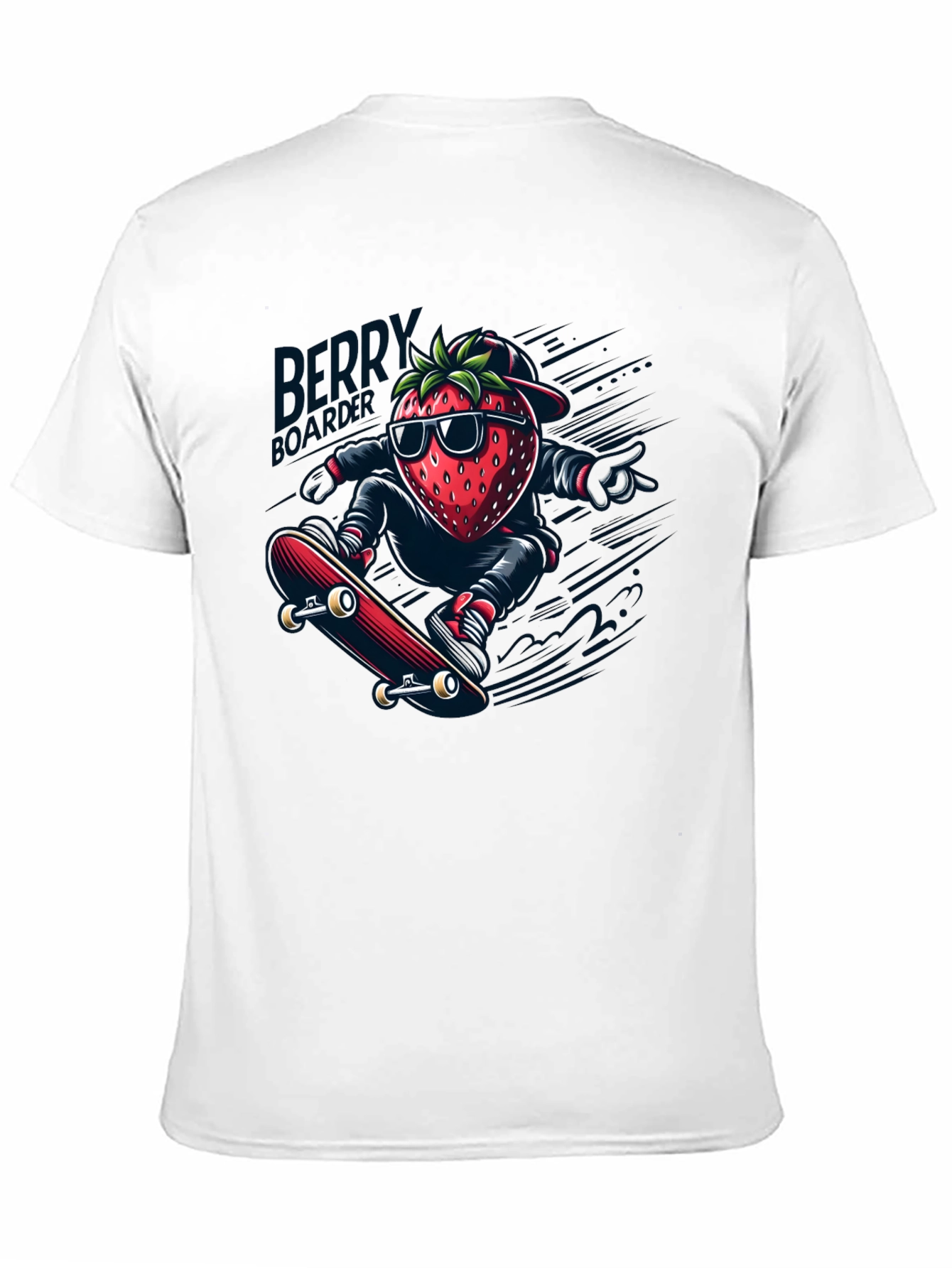 Strawberry Skateboarder T-Shirt