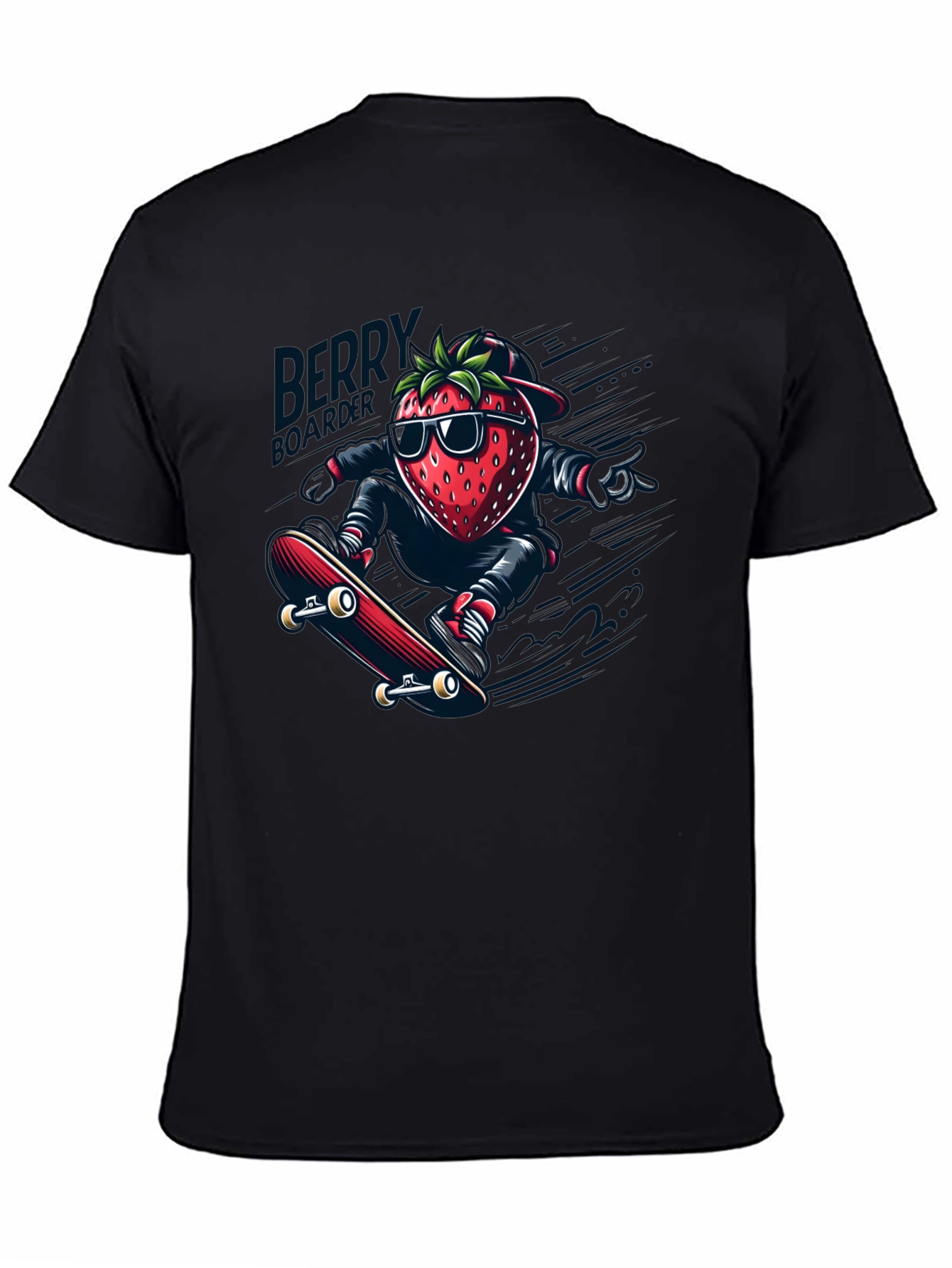 Strawberry Skateboarder T-Shirt