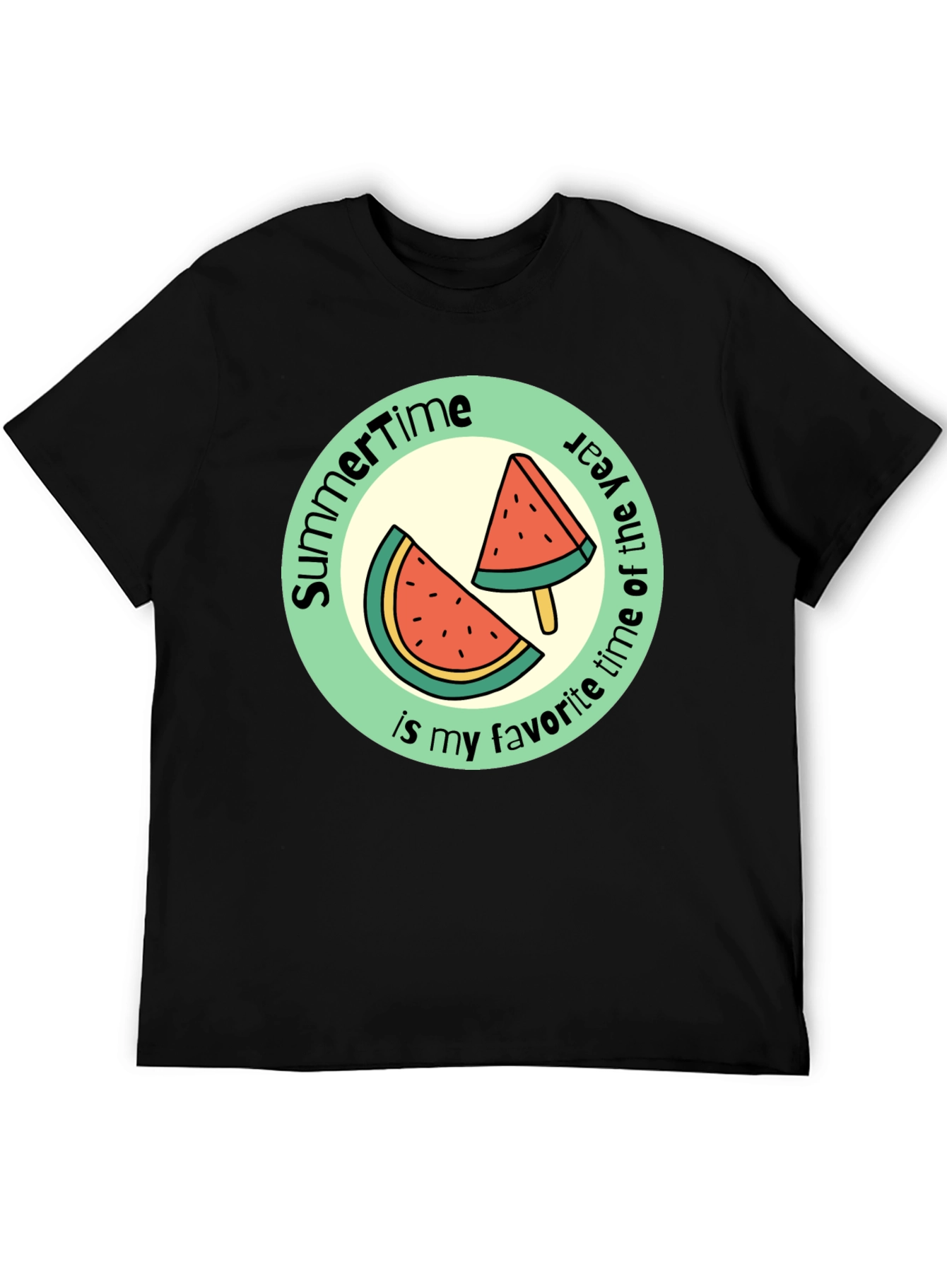 Summertime Watermelon Graphic Tee