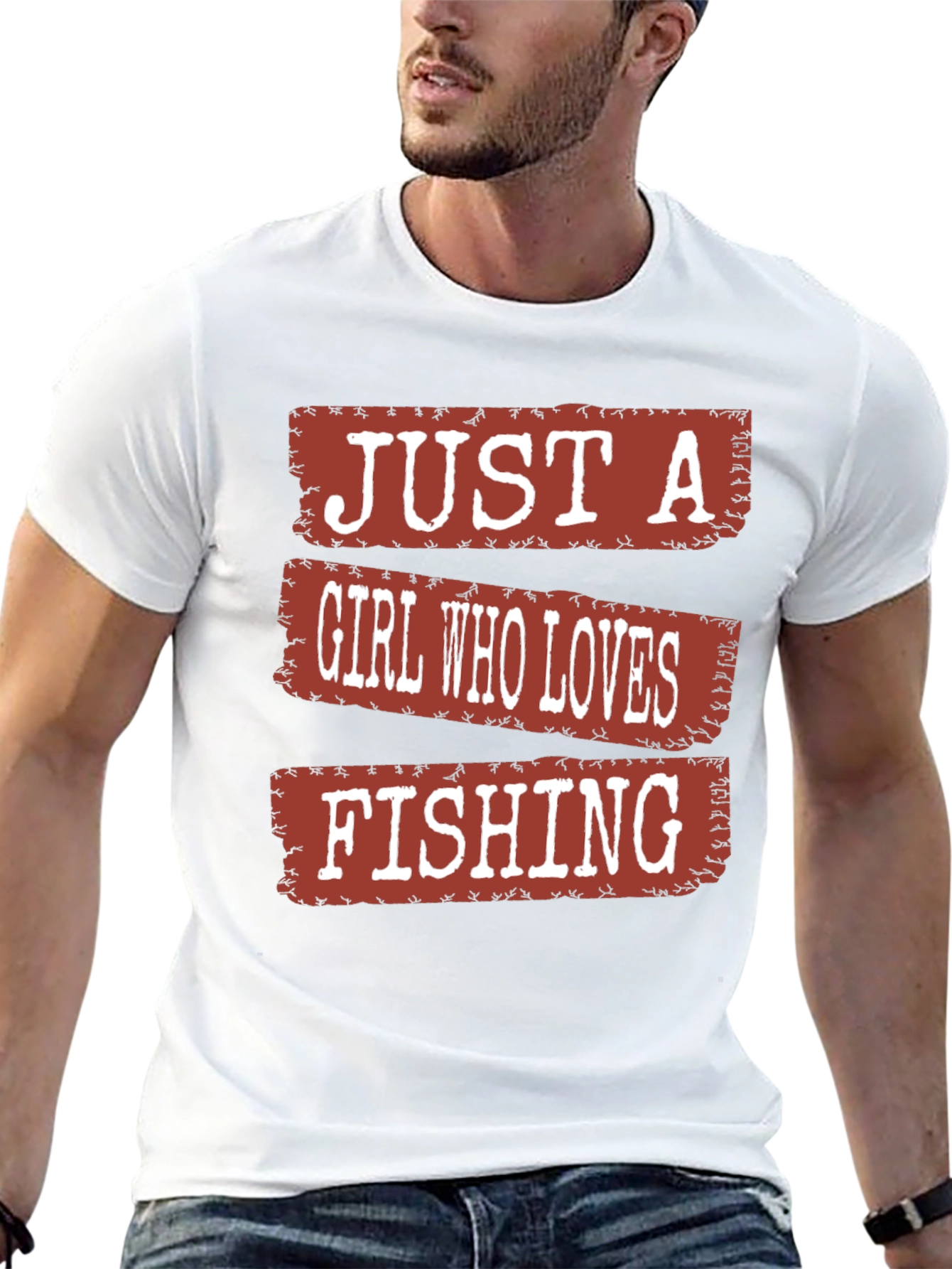 Just A Girl Who Loves Fishing T-Shirt