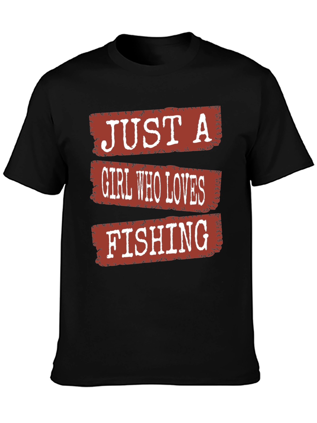 Just A Girl Who Loves Fishing T-Shirt