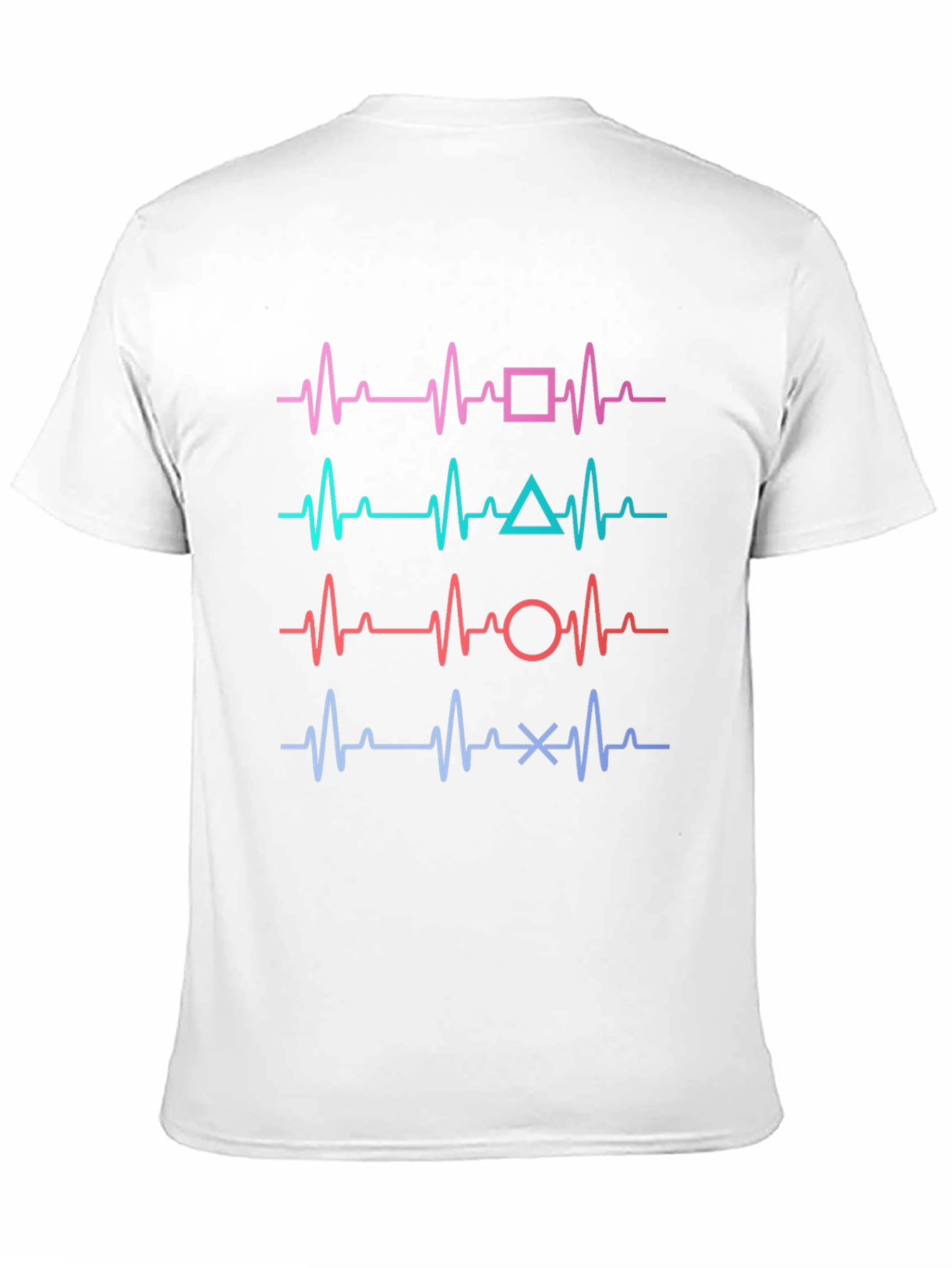 Gaming Heartbeat T-Shirt - Gamer Pulse Tee