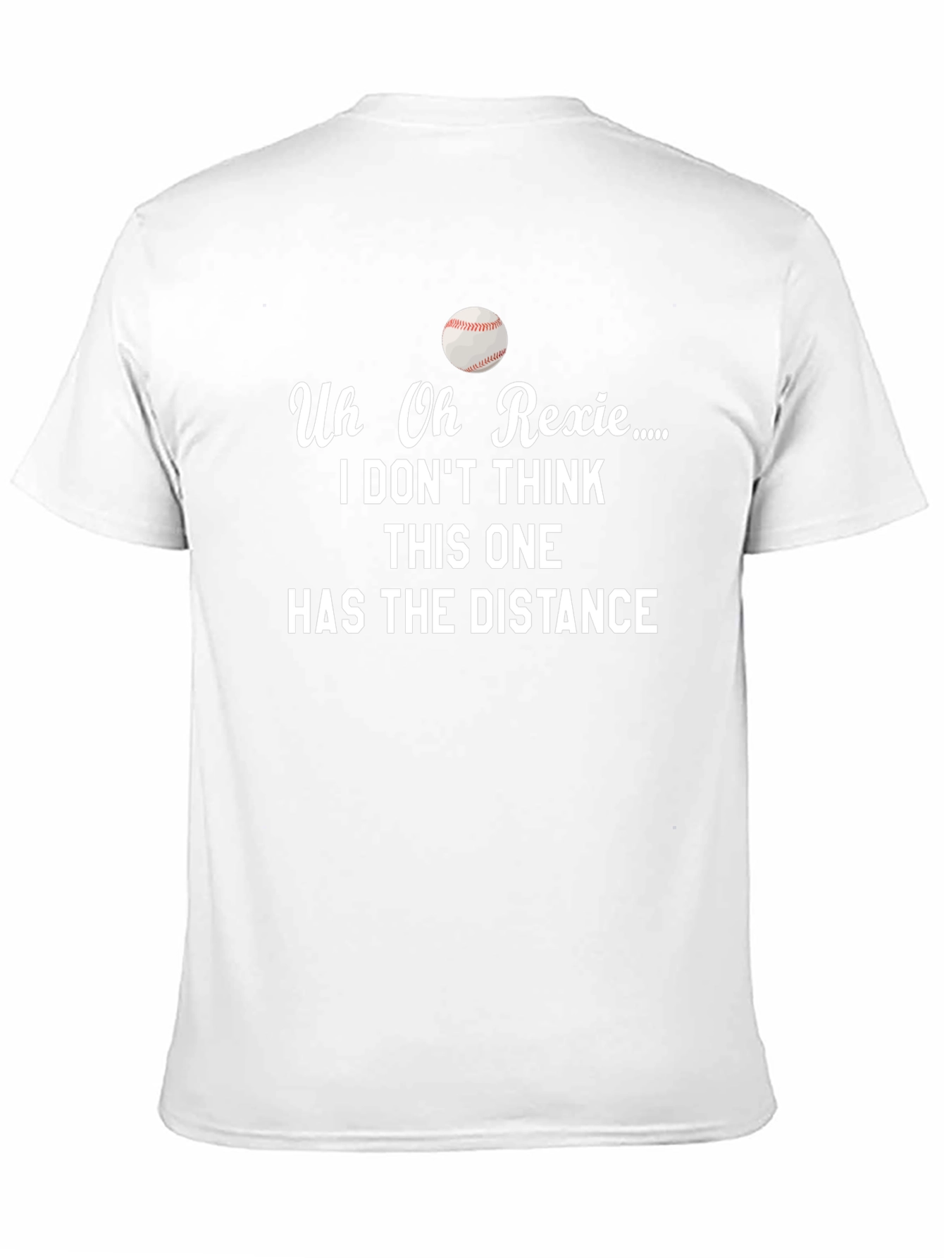 Uh Oh Rexie Baseball Graphic Tee