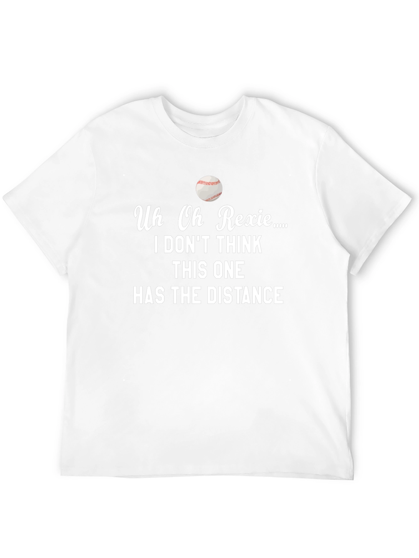 Uh Oh Rexie Baseball Graphic Tee