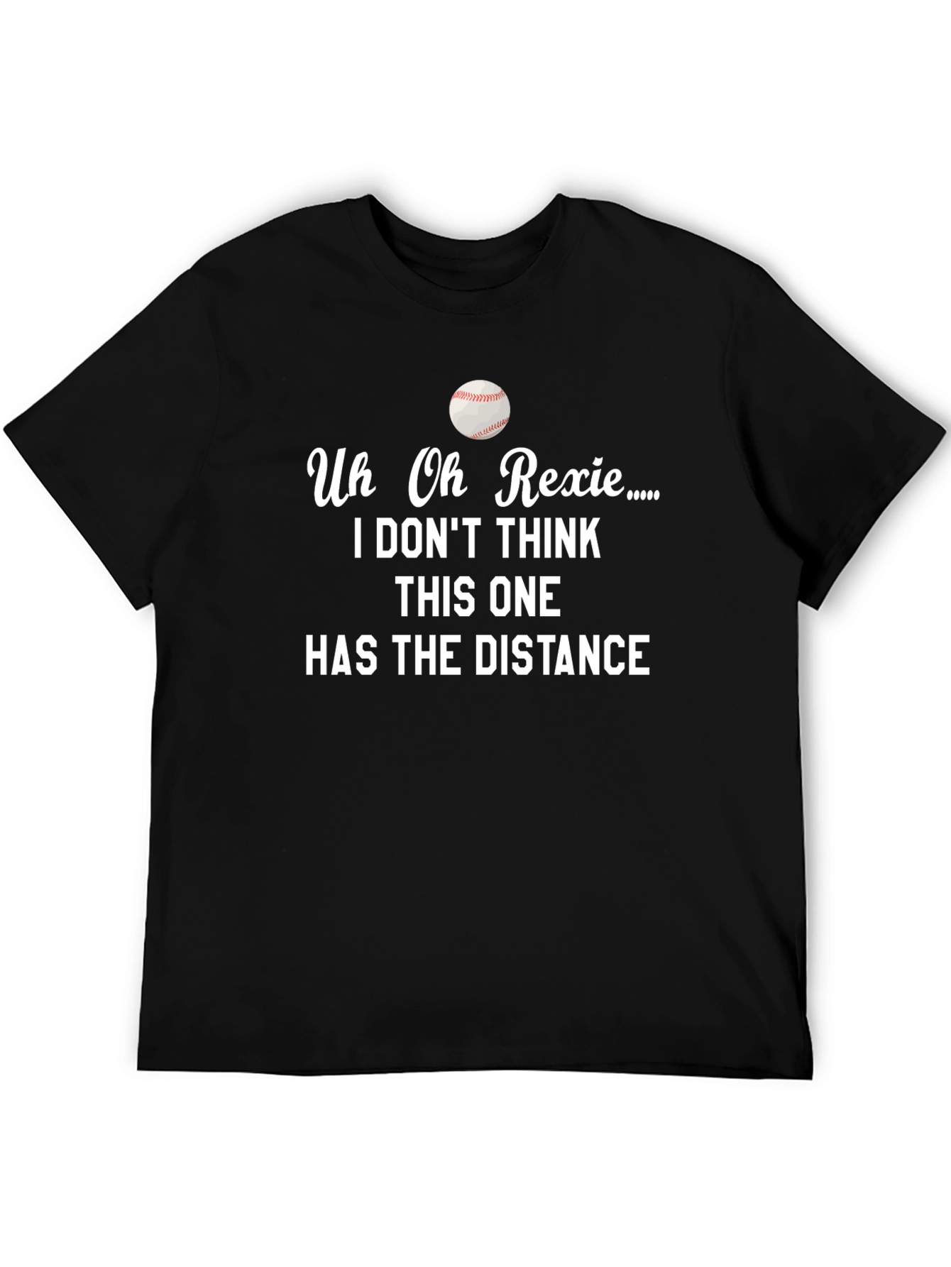 Uh Oh Rexie Baseball Graphic Tee