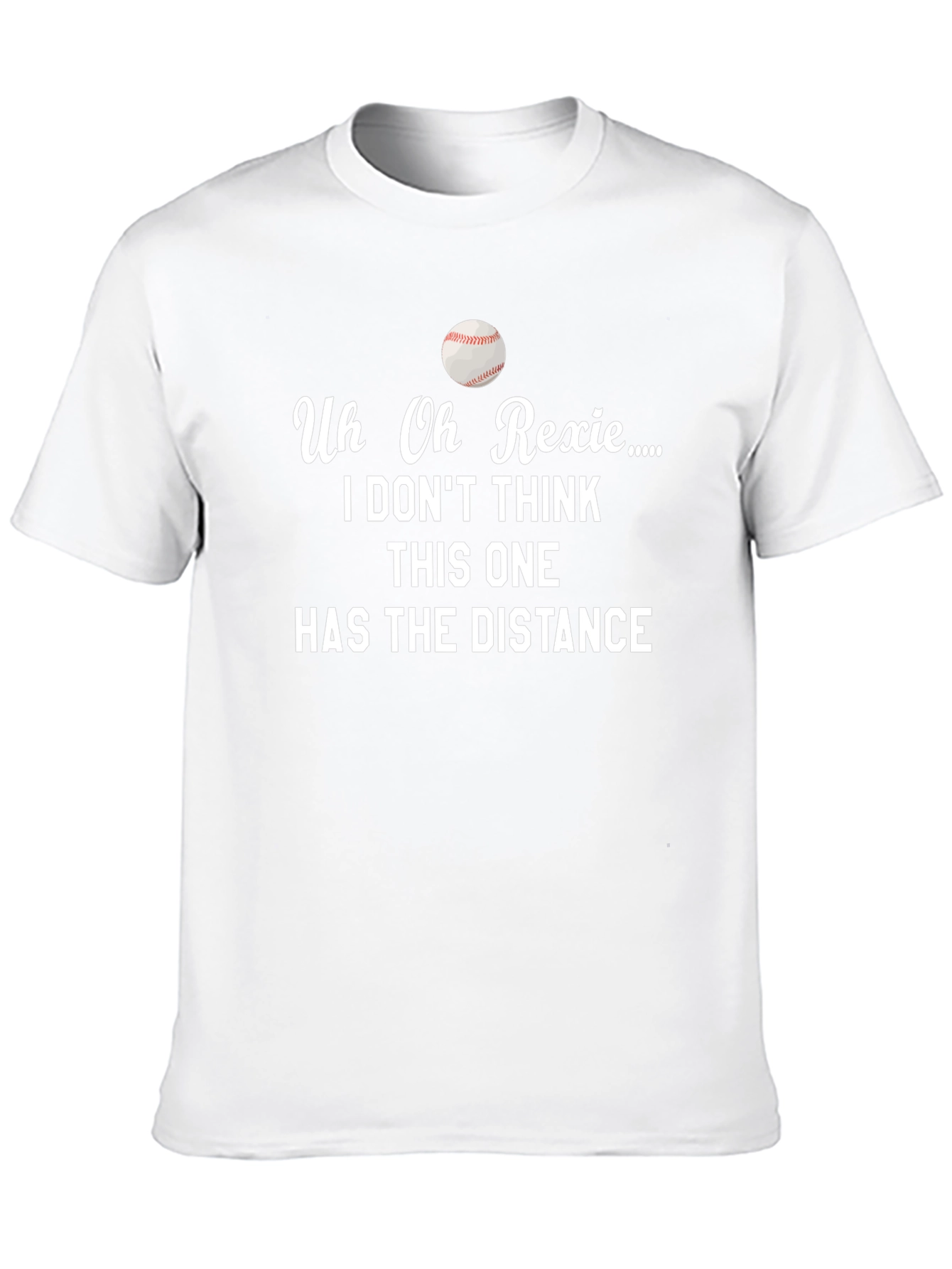 Uh Oh Rexie Baseball Graphic Tee