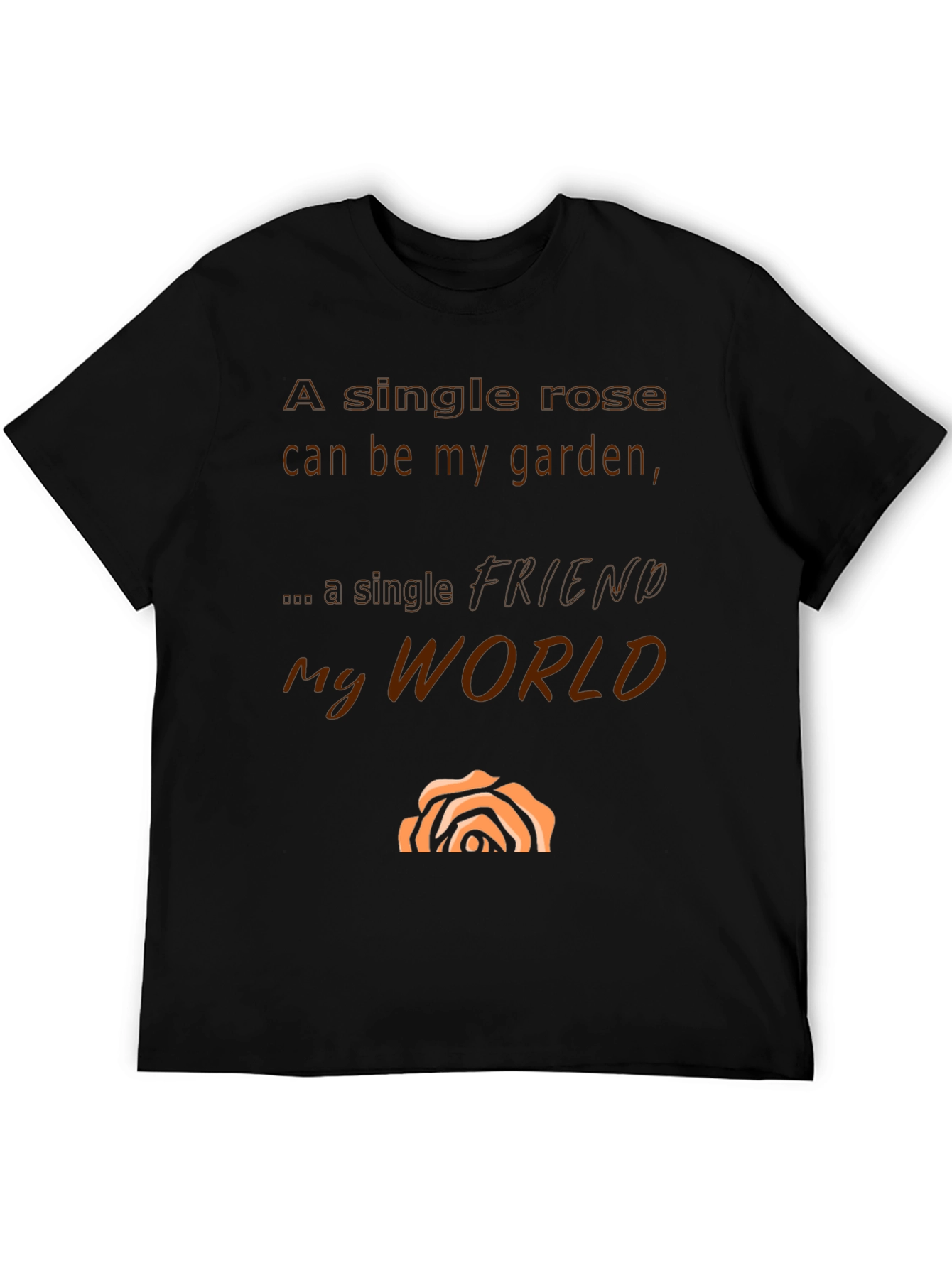 Inspirational Rose Garden Mens T-Shirt