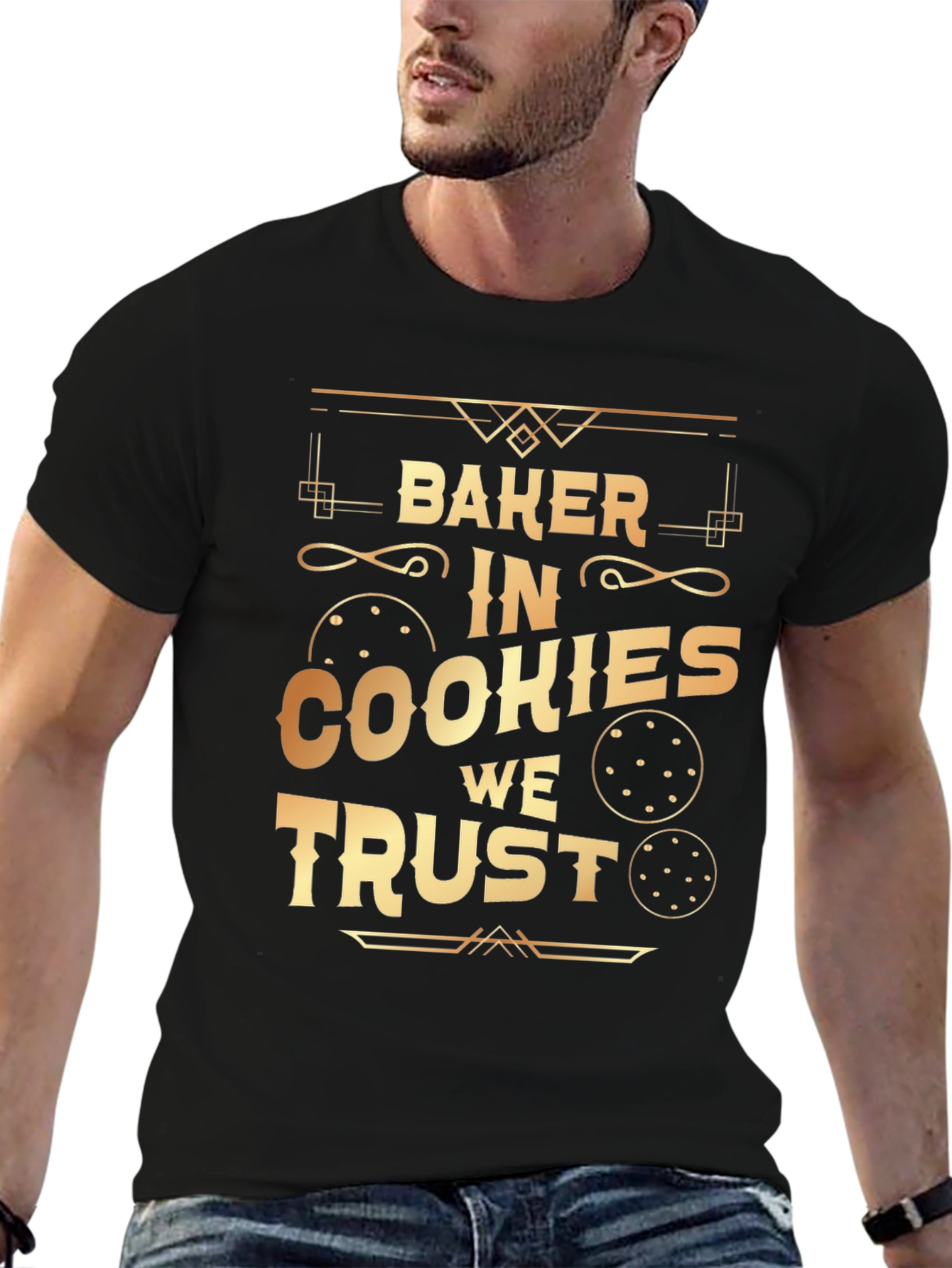 Baker In Cookies We Trust T-Shirt
