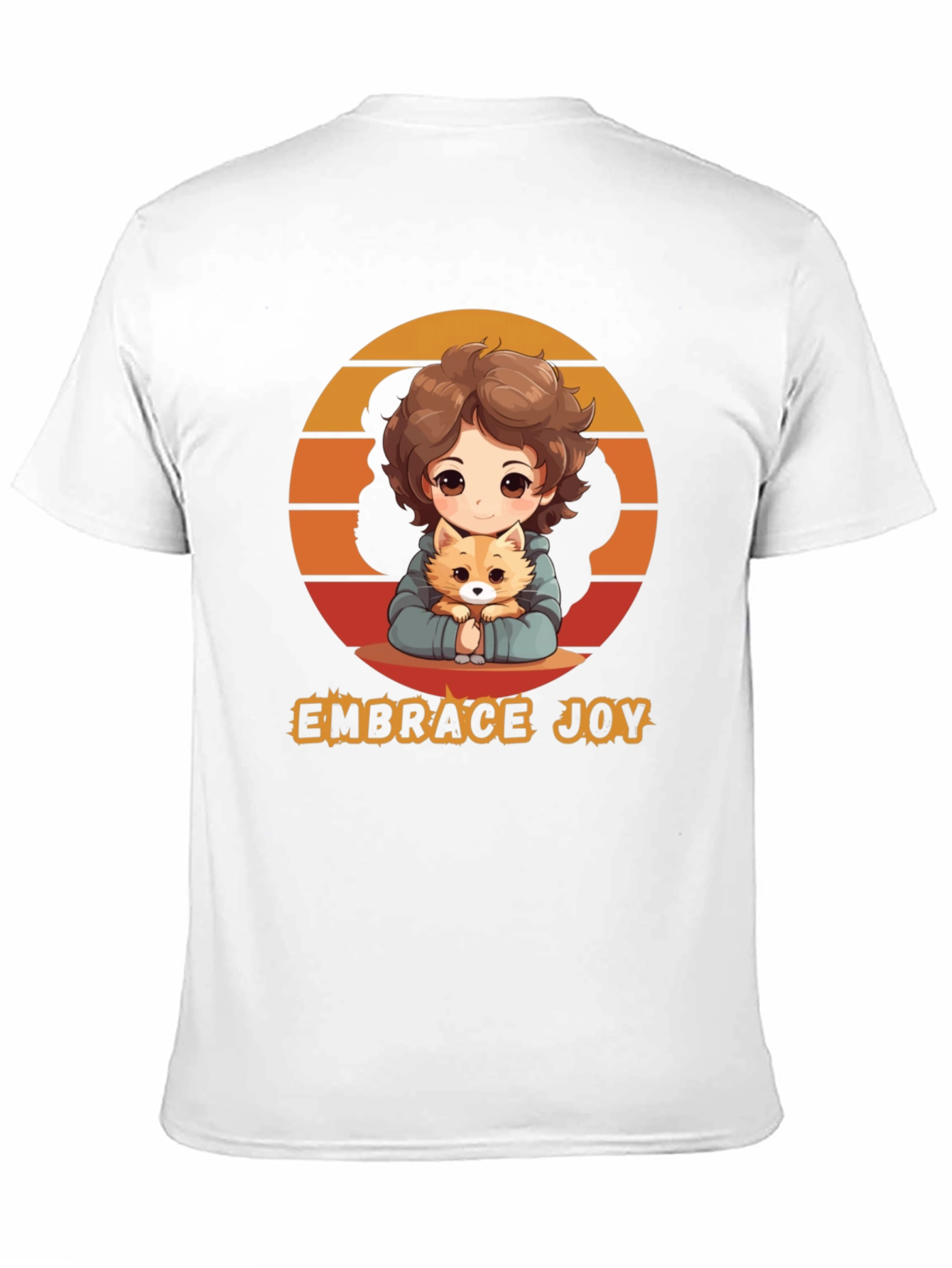 Embrace Joy Anime Graphic T-Shirt