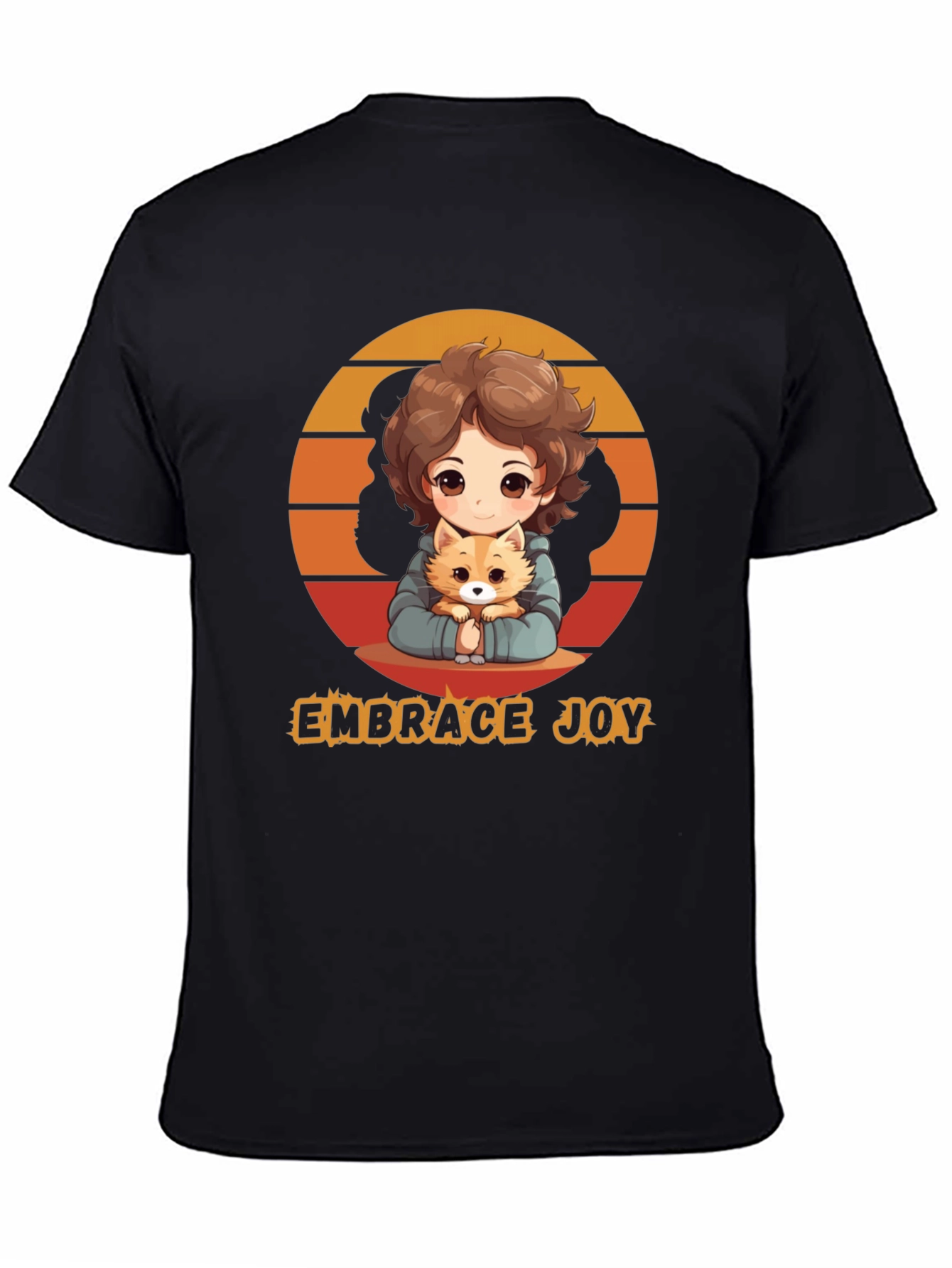 Embrace Joy Anime Graphic T-Shirt