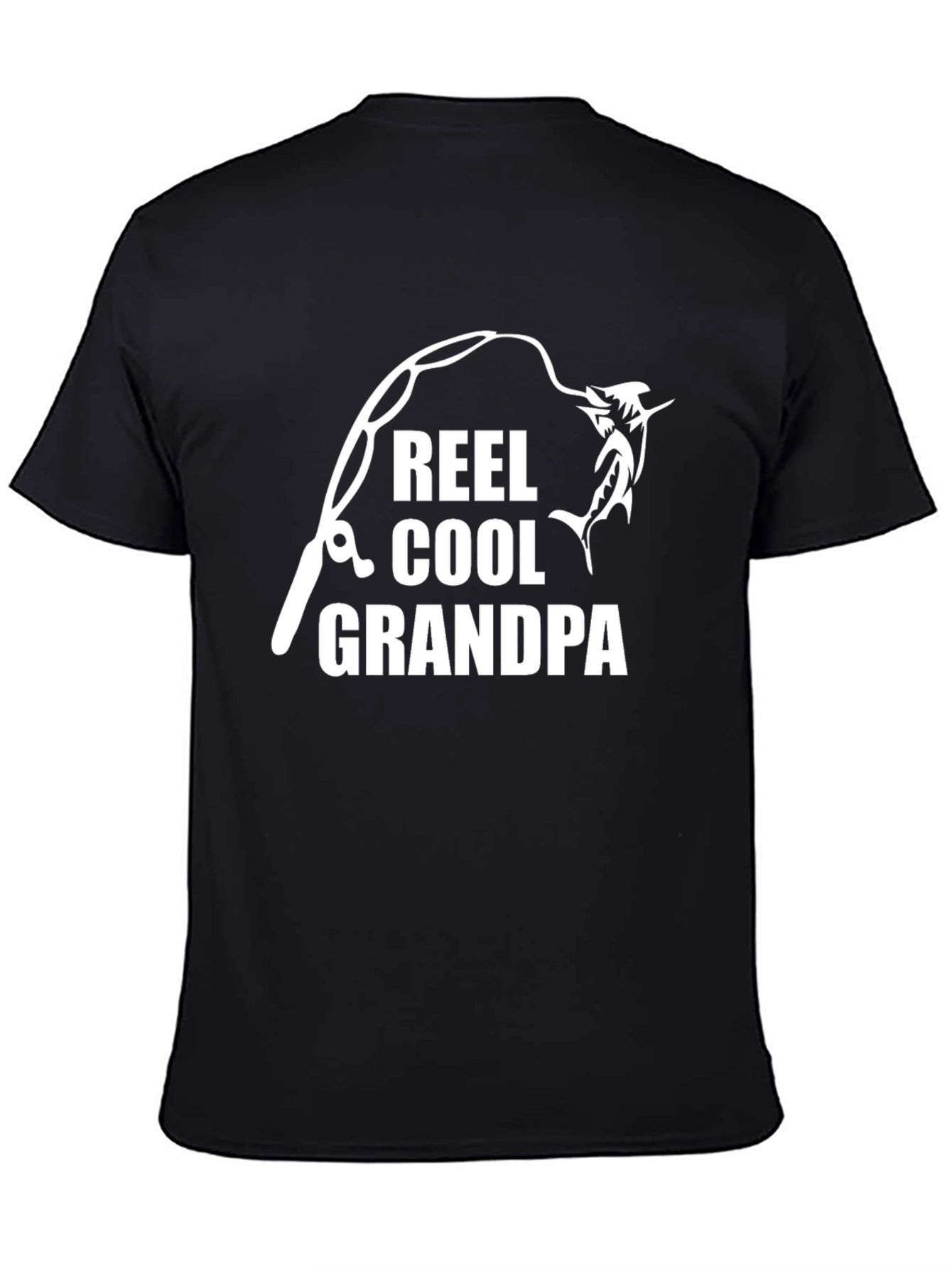 Reel Cool Grandpa Fishing T-Shirt