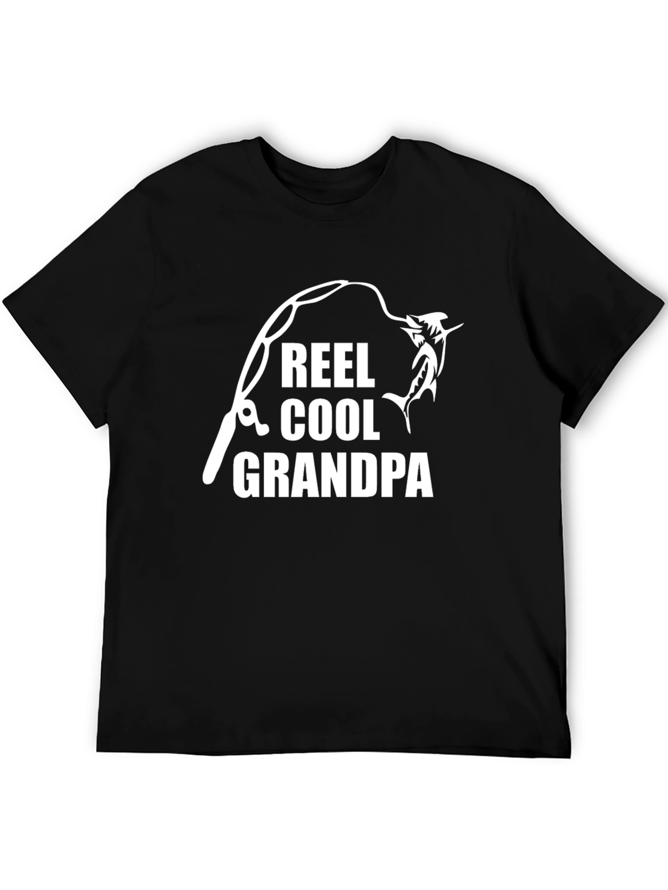 Reel Cool Grandpa Fishing T-Shirt